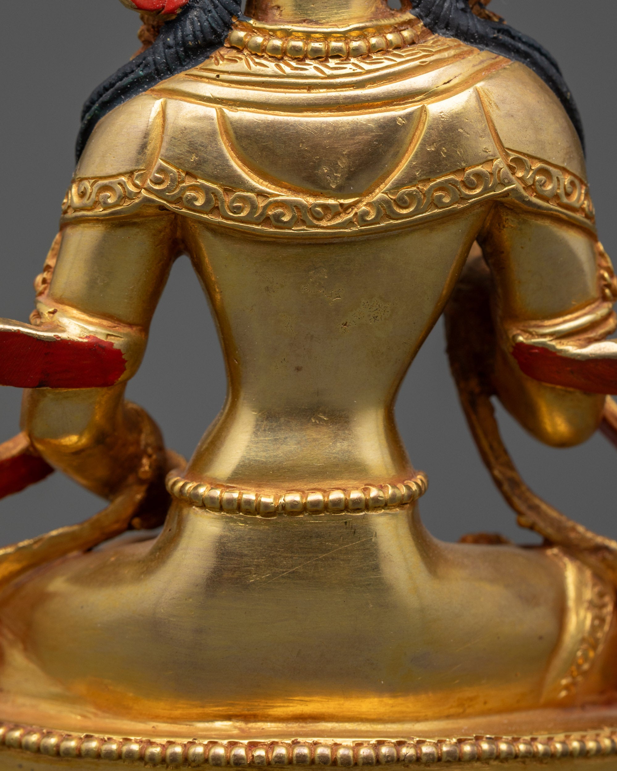 Tibetan Vajrasattva Statue | Sacred Buddhist Idol for Spiritual Healing