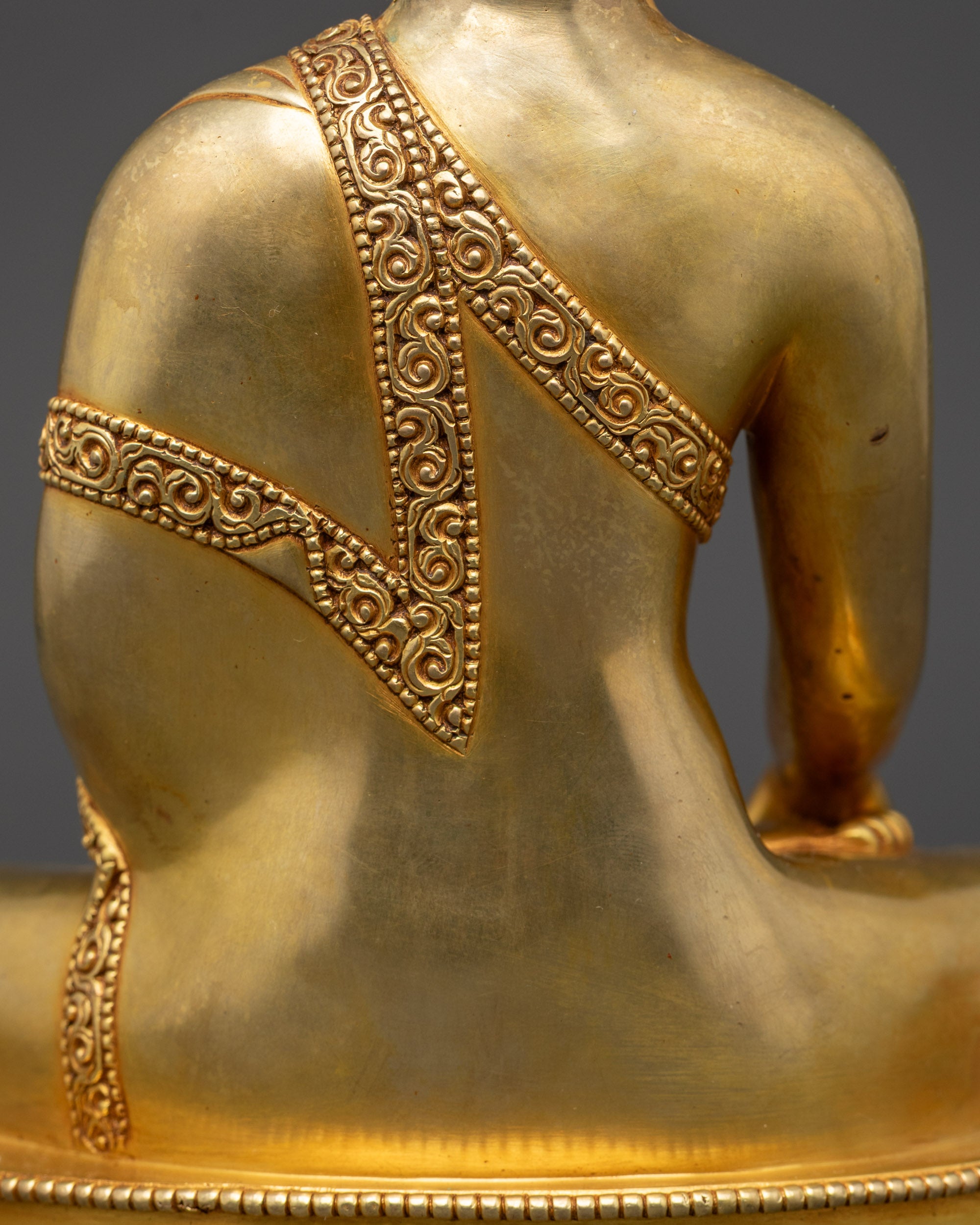 8" Tathagata Shakyamuni Buddha Statue | Traditional Himalayan Art Nepal