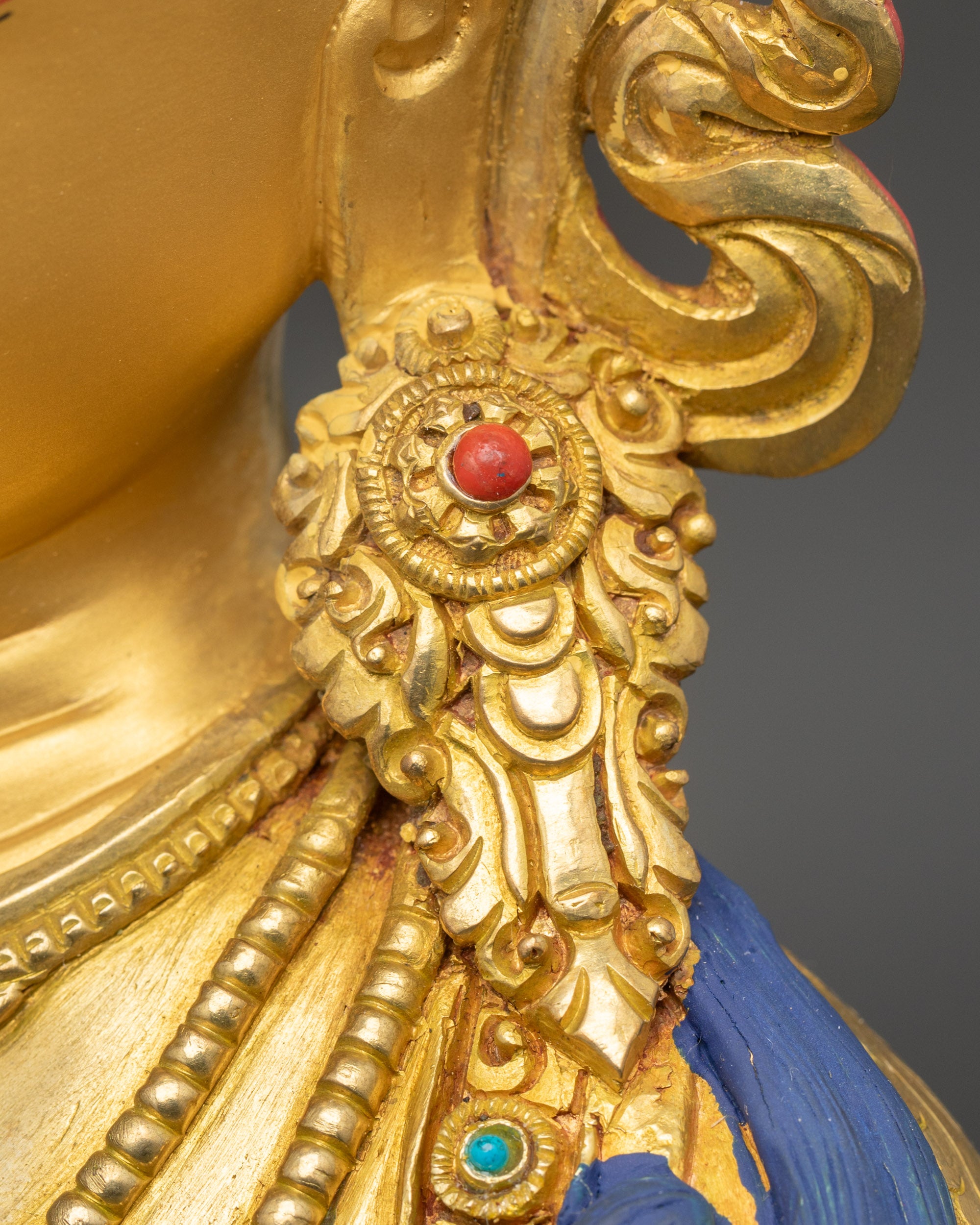 Deity of Purification Dorje Sempa Statue | Traditional Nepalese Art