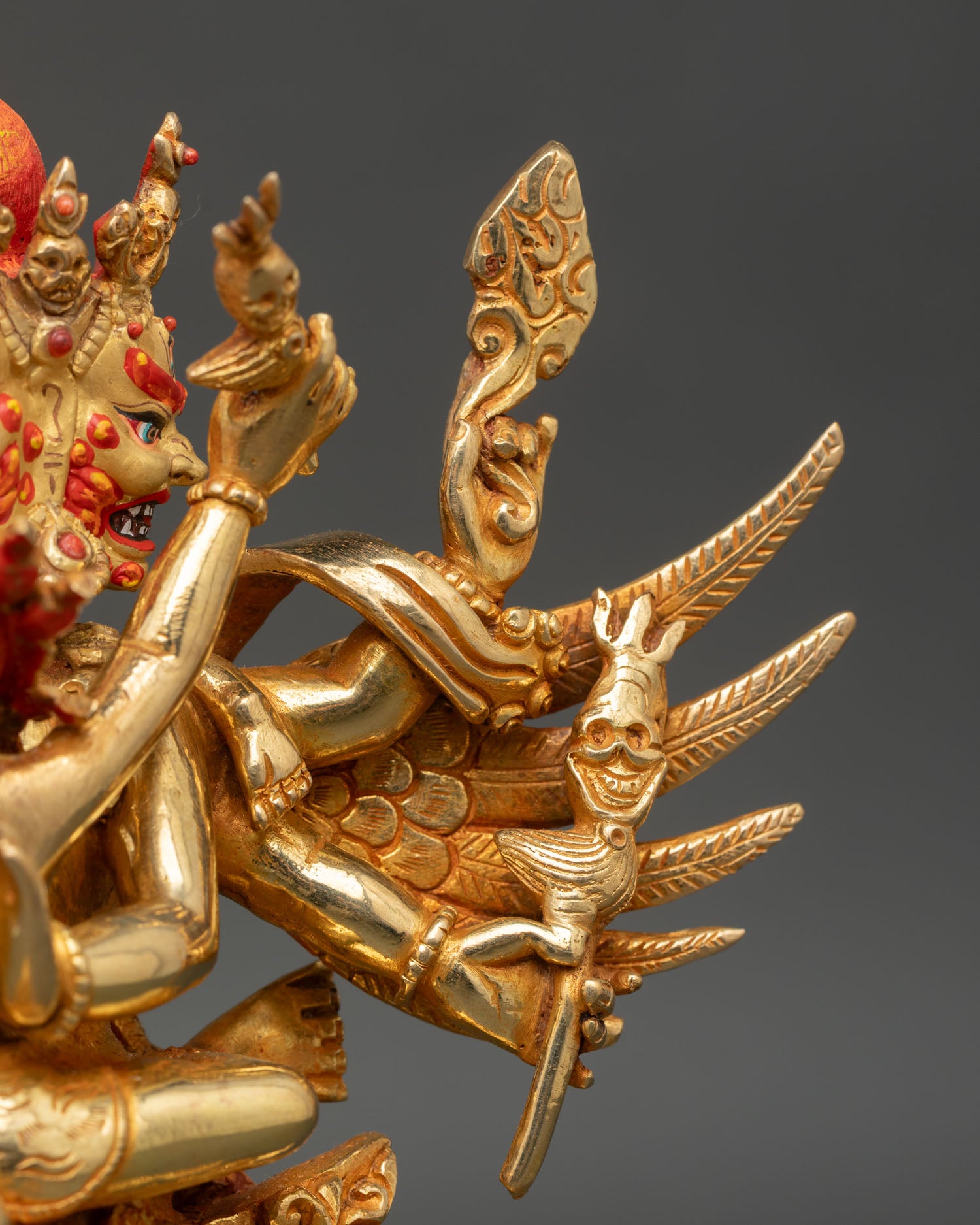 Vajrakilaya Statue | Sacred Union Deity for Vajrayana Practice