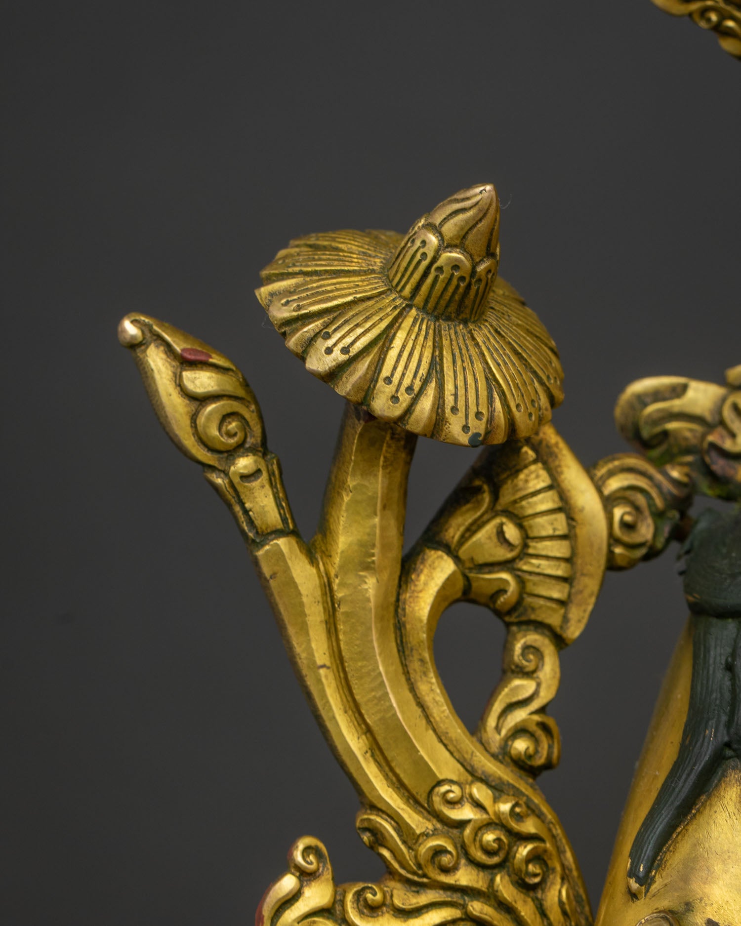 Green Tara Statue | Handcrafted Buddhist Sculpture from Nepal