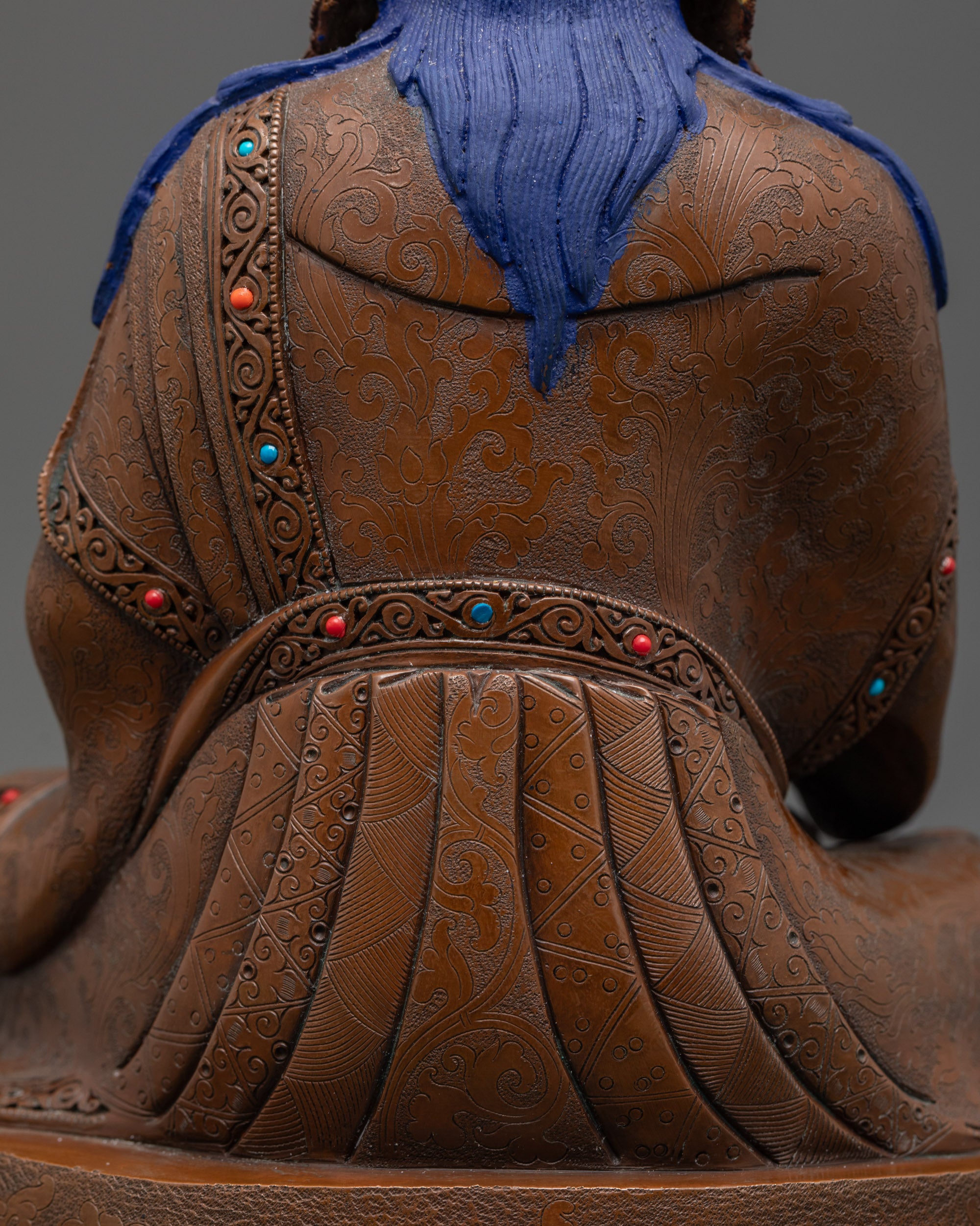 Guru Tsokyé Dorje – Handcrafted Tibetan Buddhist Altar Statue