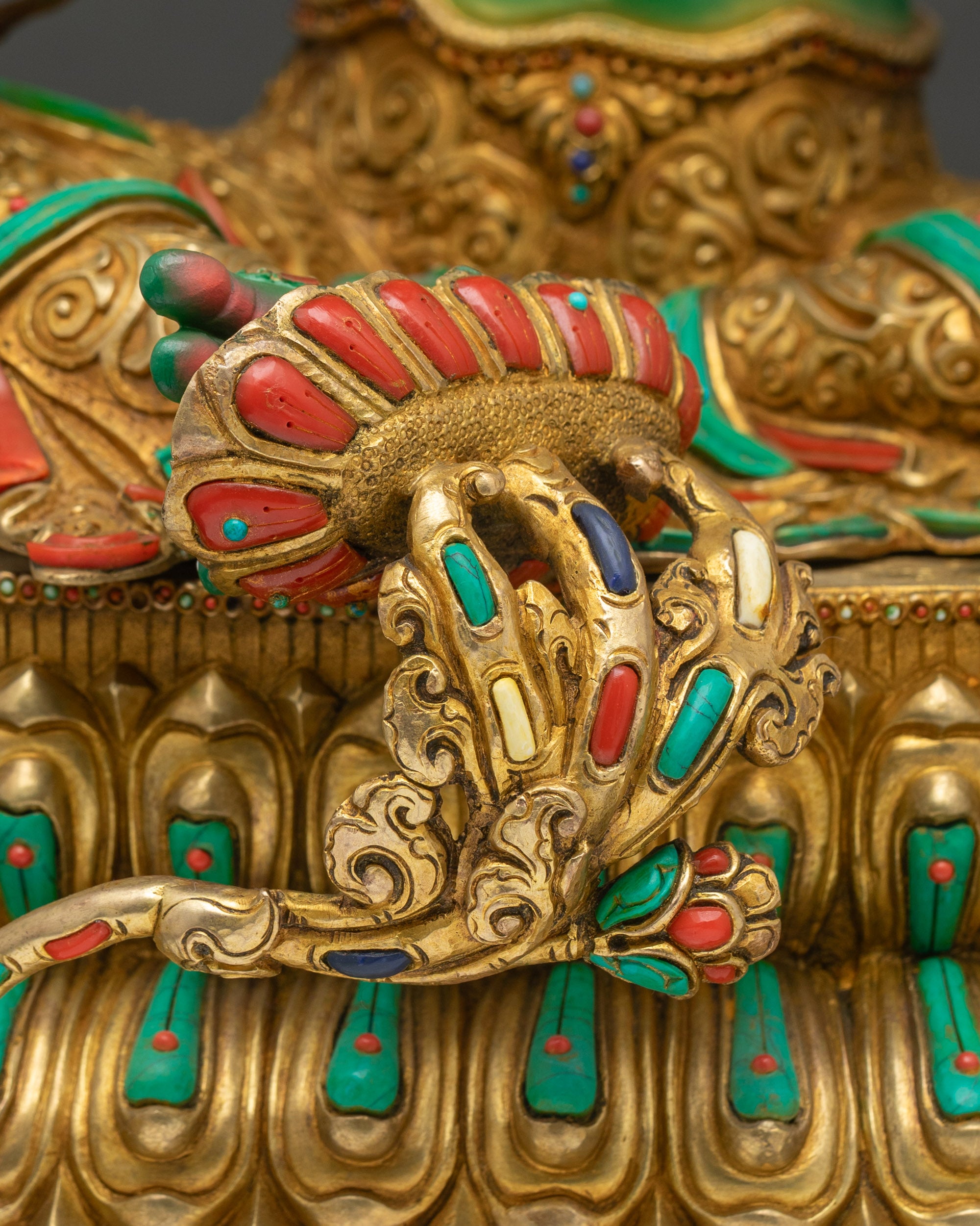 Green Tara Statue | Traditional Buddhist Art for Sacred Space