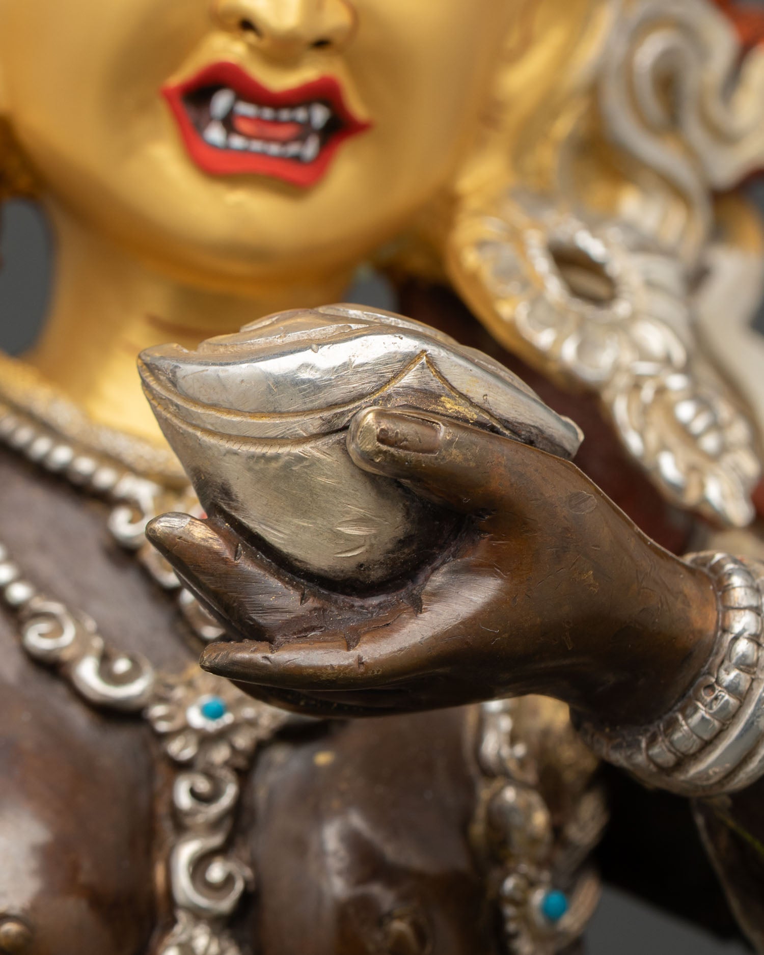 Vajravarahi (Dorje Phagmo) Statue | Oxidized Copper Sculpture