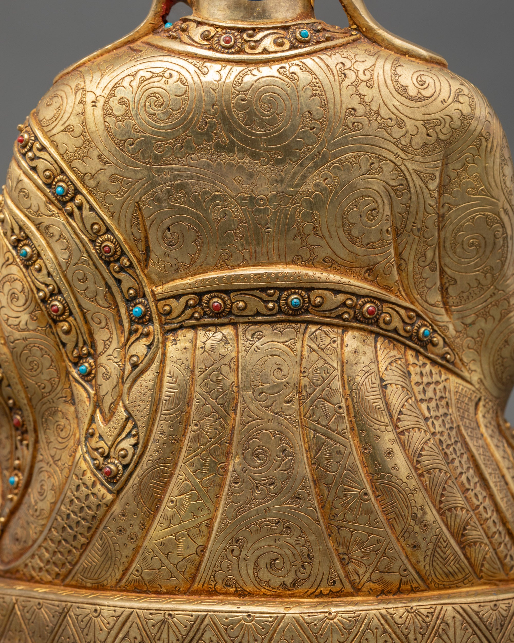 High-quality Guru Santaraksita Sculpture | Nepalese Traditional Art