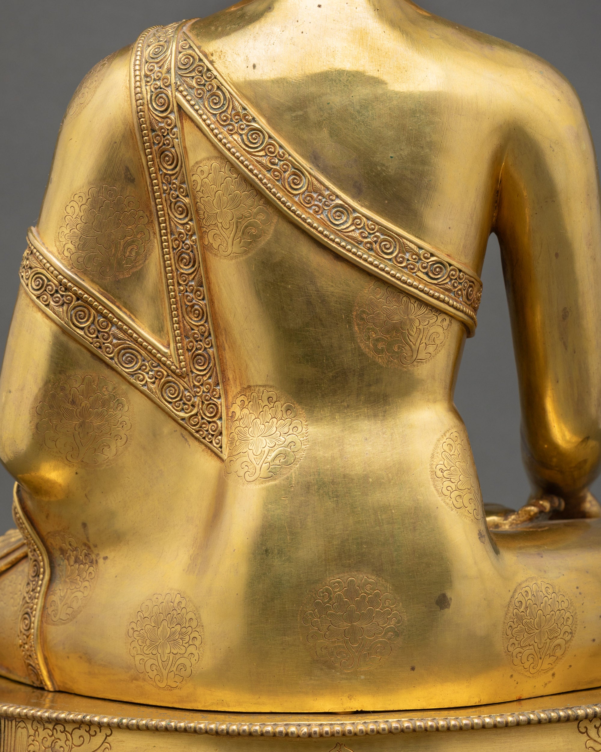 Dhyana Shakyamuni Buddha Sculpture | Meditation Figure from Nepal