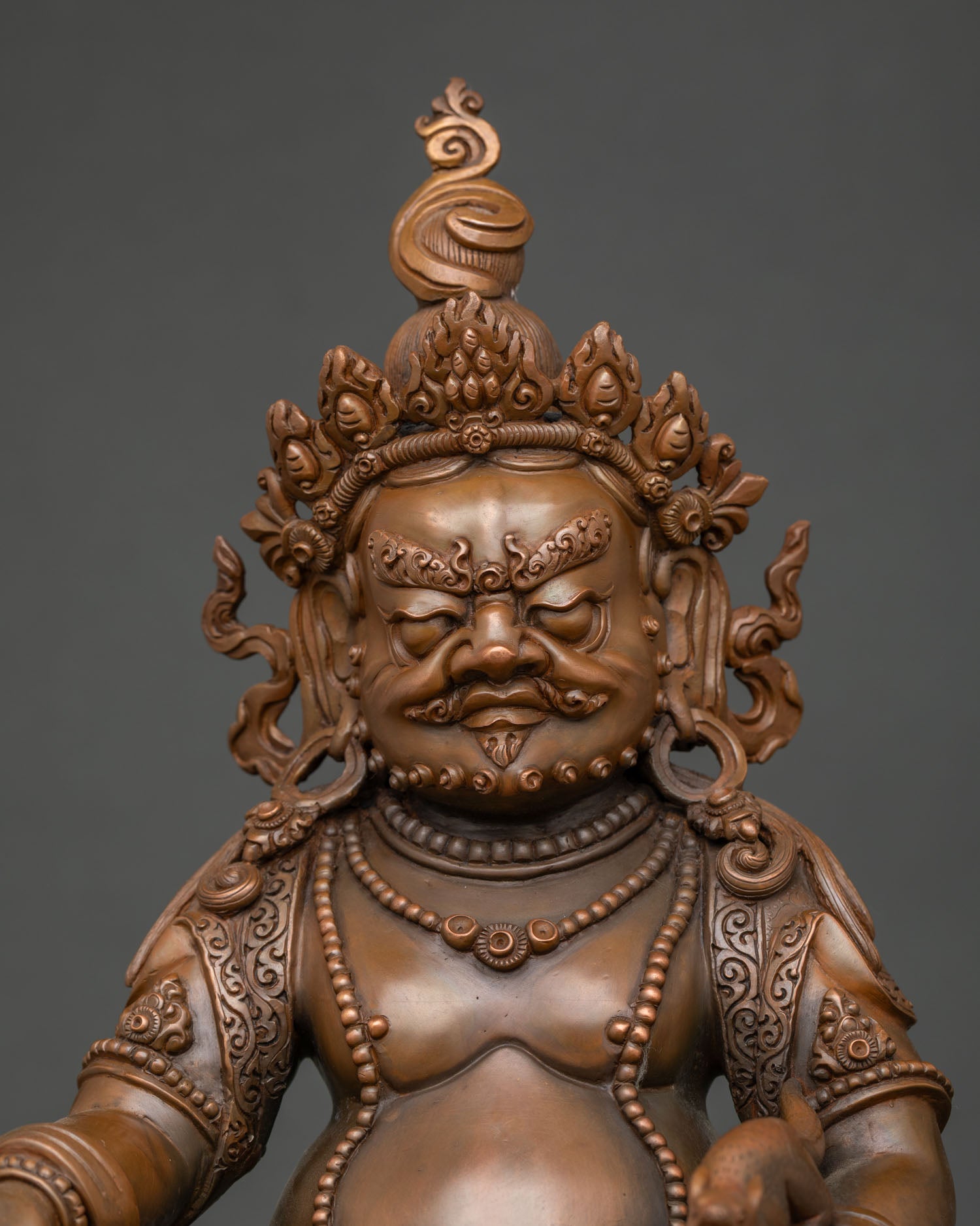 Dzambhala Statue from Nepal | Authentic Buddhist Artwork