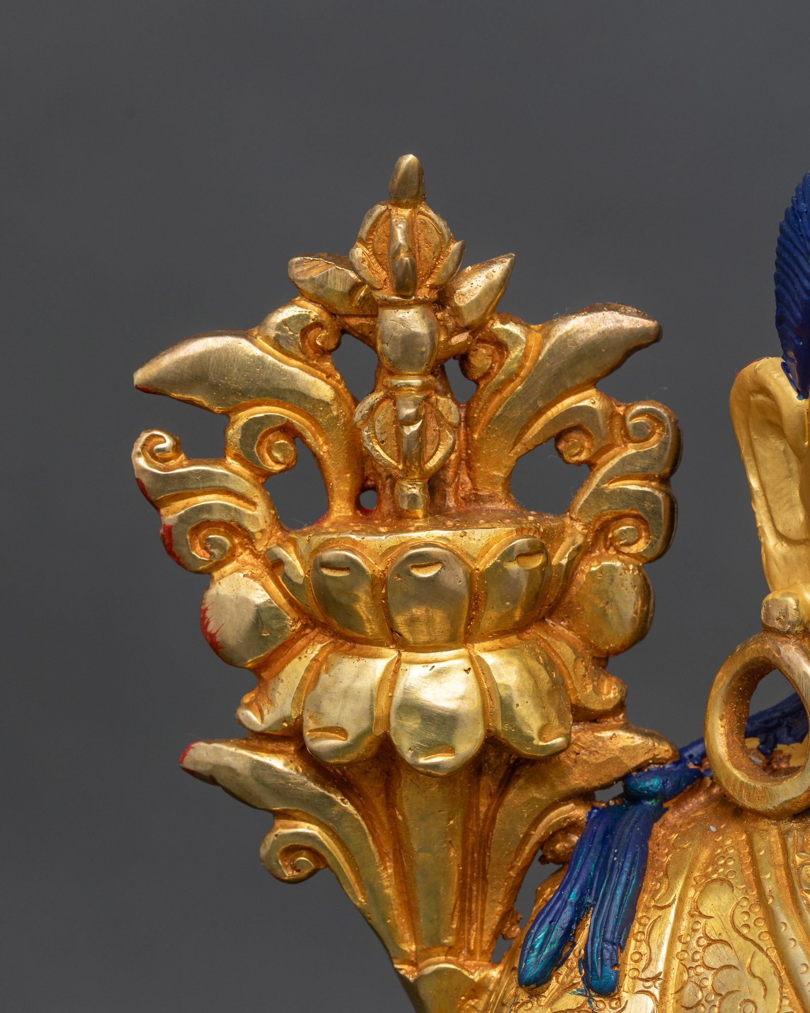 Jigme Lingpa Statue | Artisan-Crafted Buddhist Copper Artwork