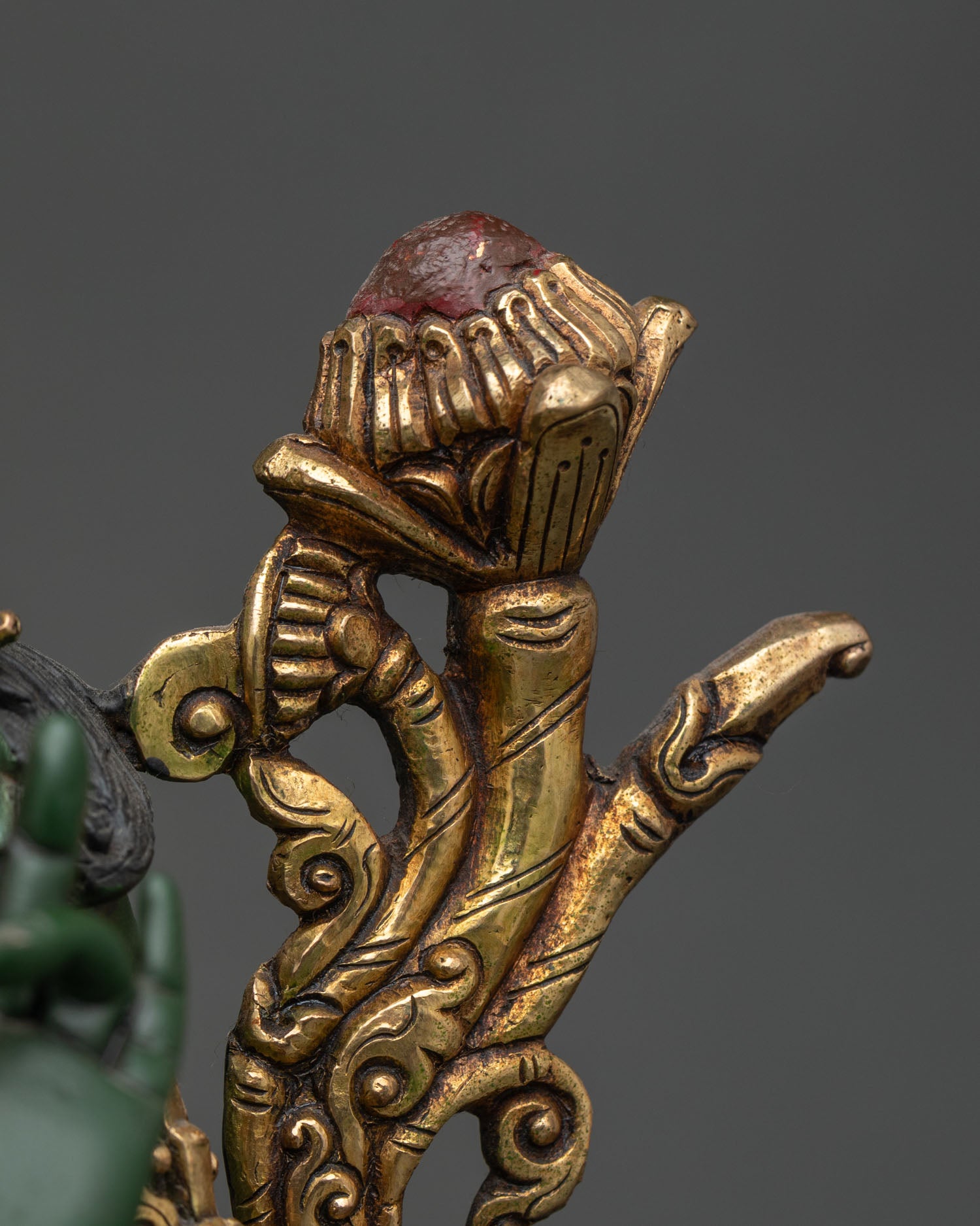 Green Tara Statue | Swift Protector & Compassionate Mother Icon