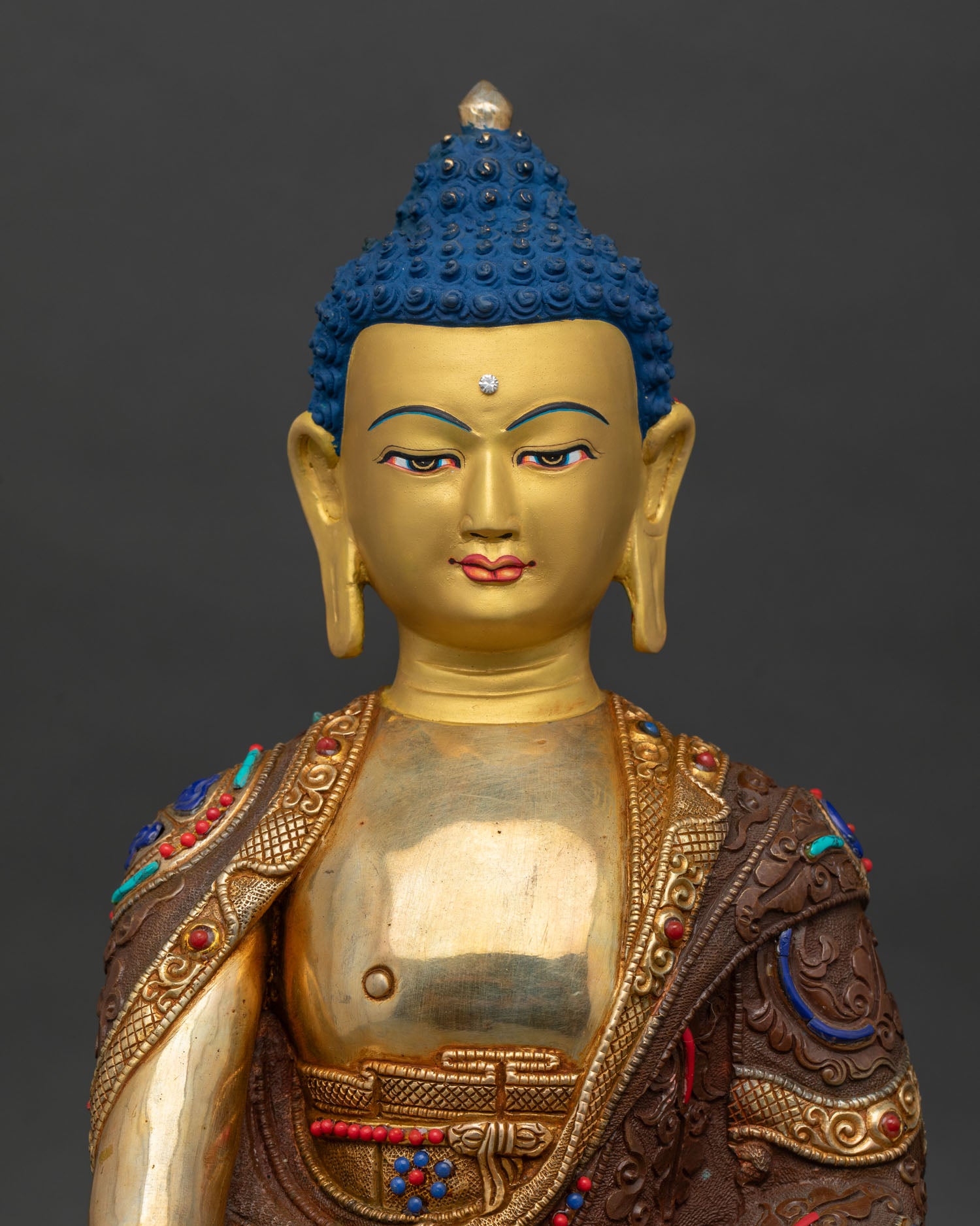 Shakyamuni Buddha Statue from Nepal | Buddhist Meditation Idol