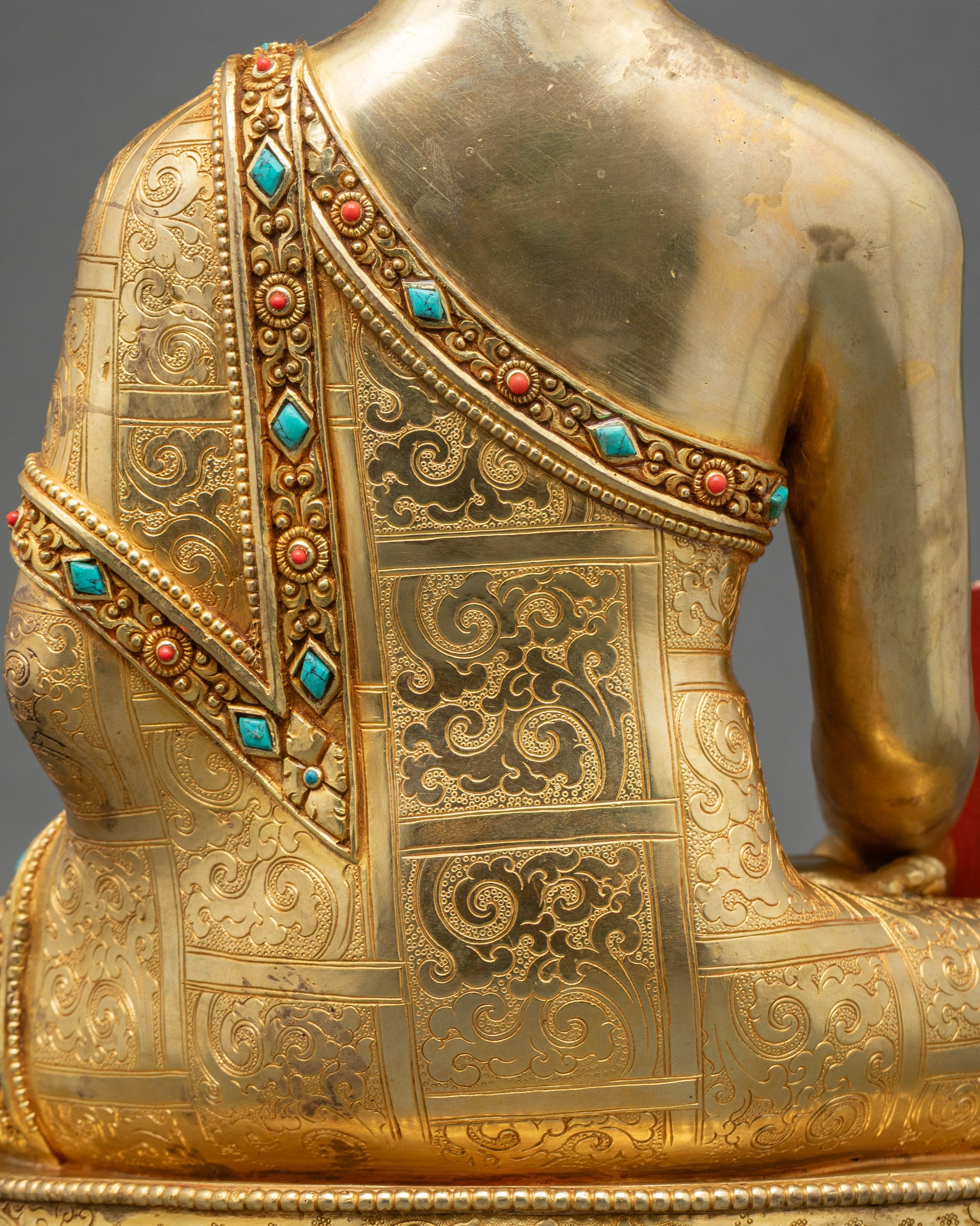 Premium Medicine Buddha Sculpture | Traditional Nepalese Artwork