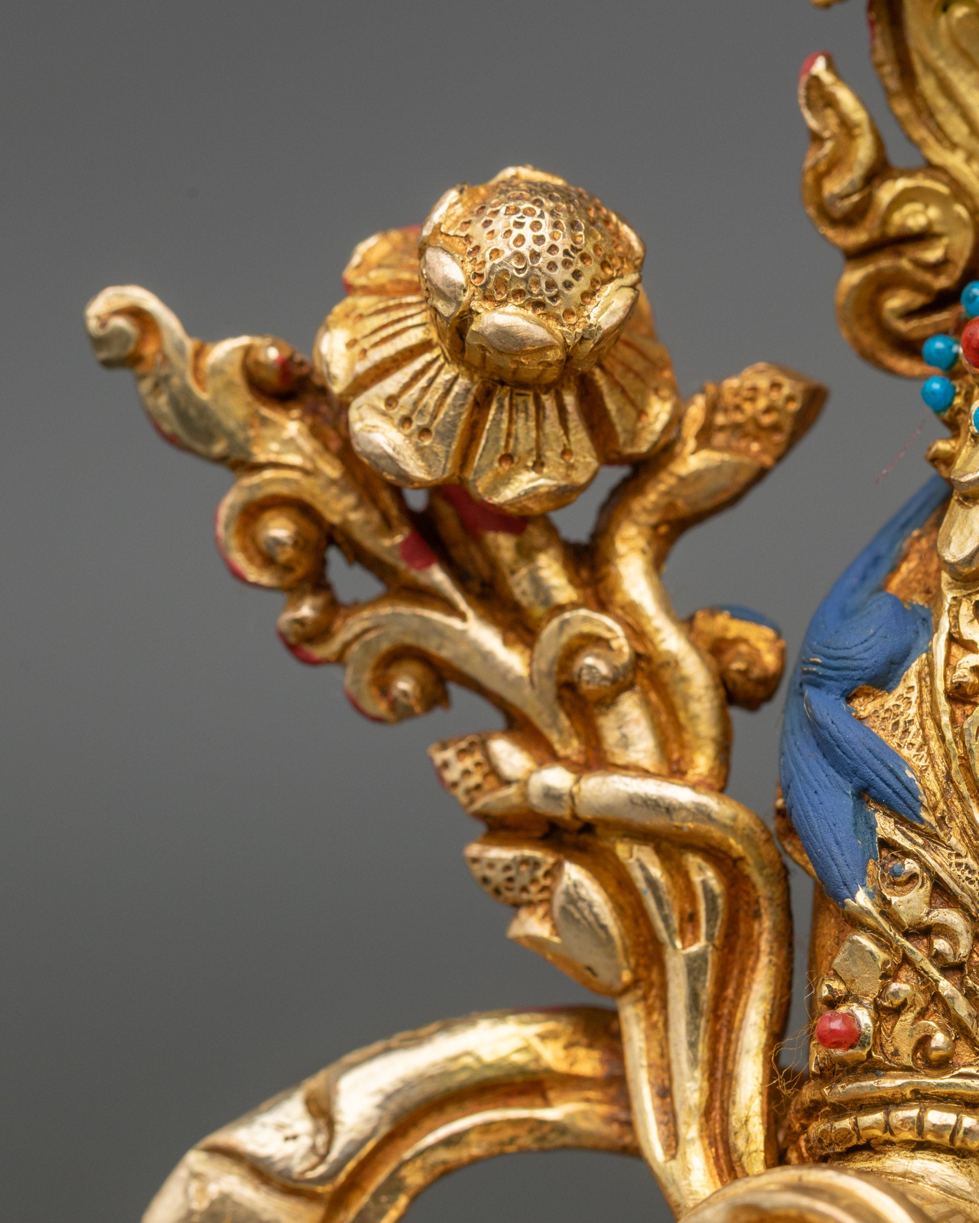 Authentic Green Tara Statue | Tibetan Buddhist Spiritual Decor