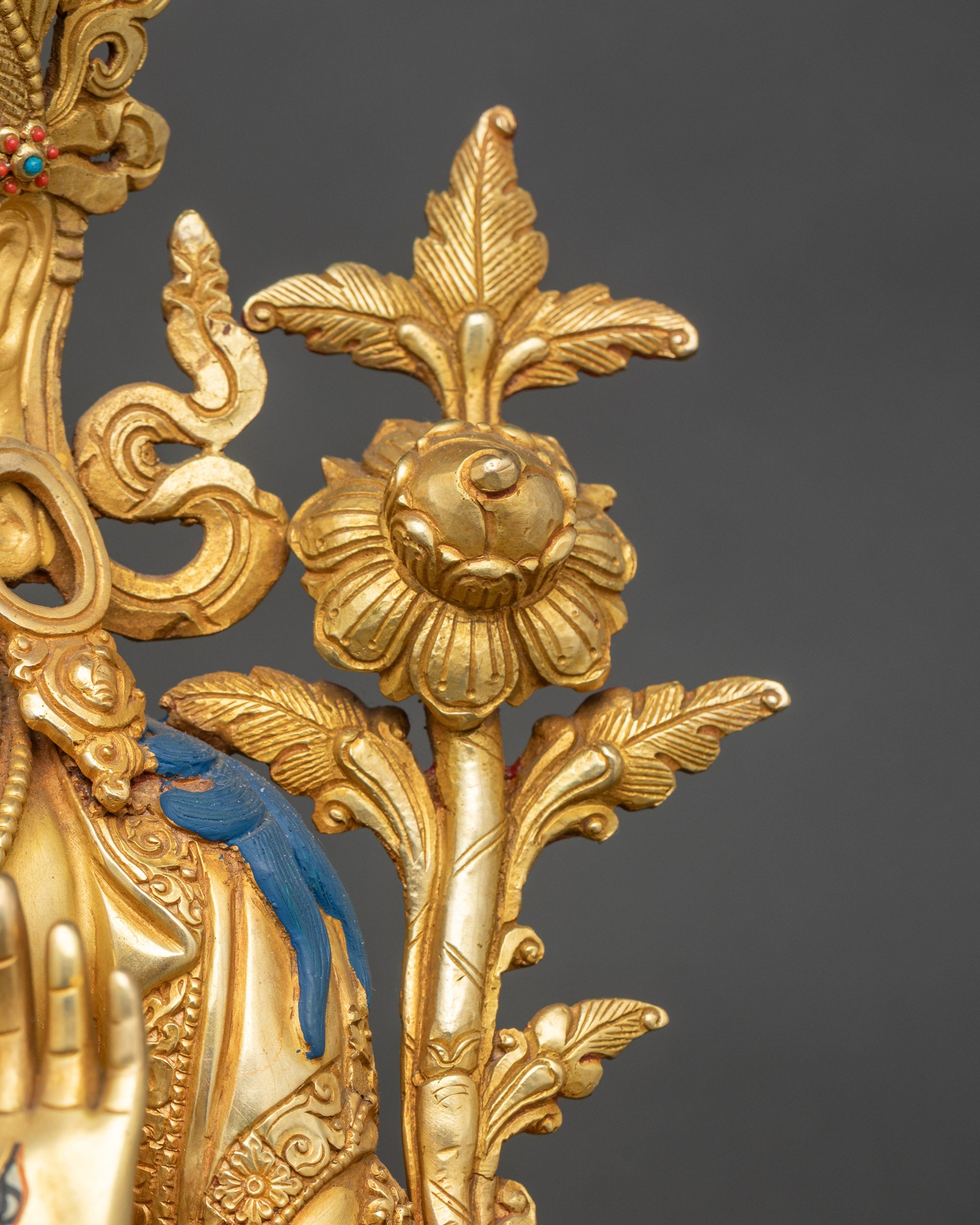 Drolma Karmo Statue | Artisan-Made Nepalese Spiritual Artwork