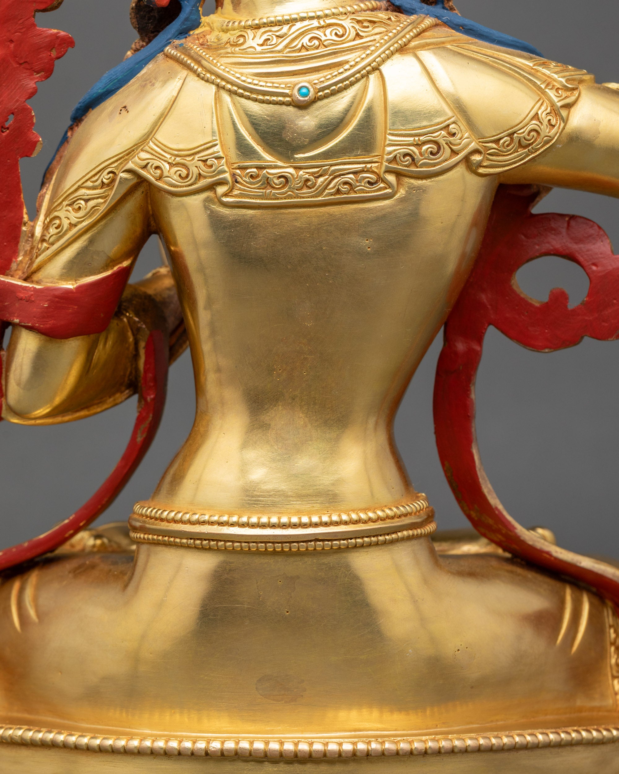 Manjushri Meditation Statue | Artisan-Crafted Spiritual Home Decor