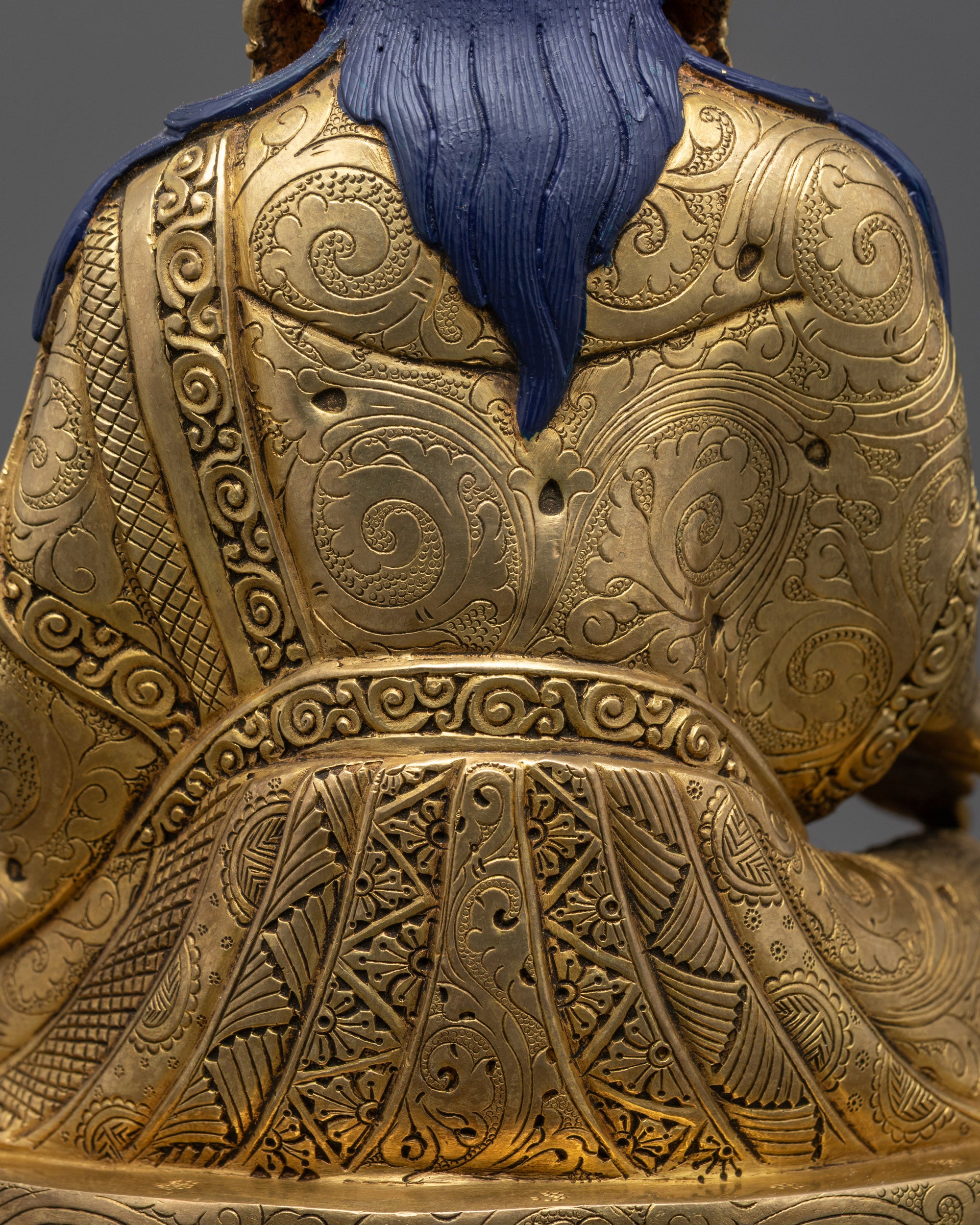 Handicrafted Guru Norlha Statue | Tibetan Guru Sculpture from Nepal