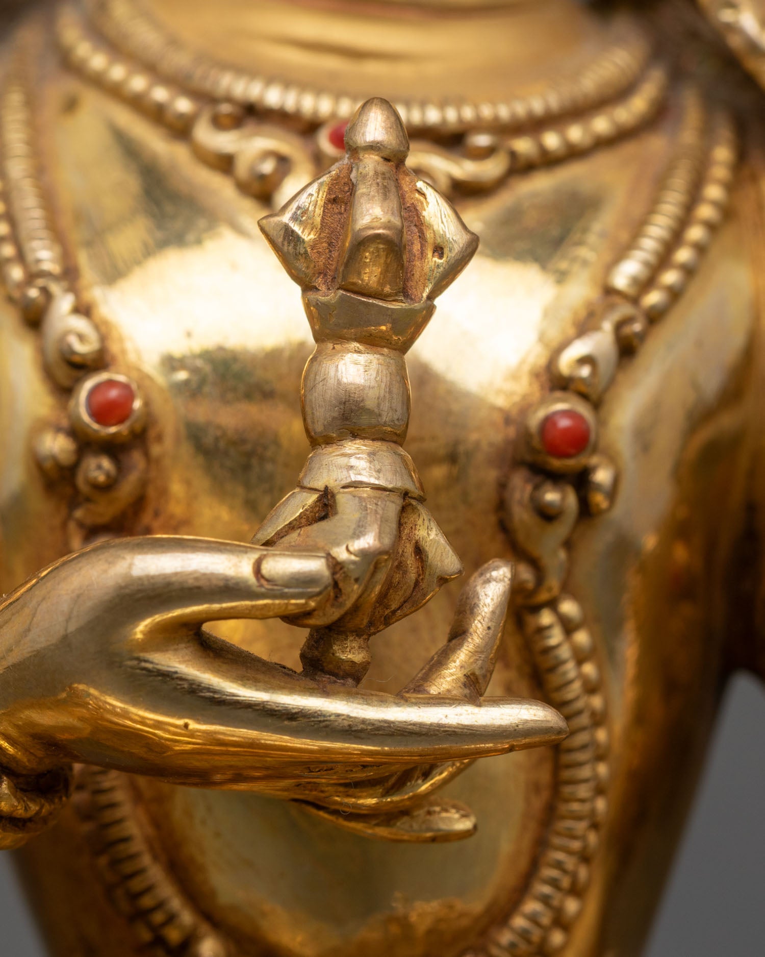 Vajrasattva Statue – Traditional Nepalese Spiritual Decor