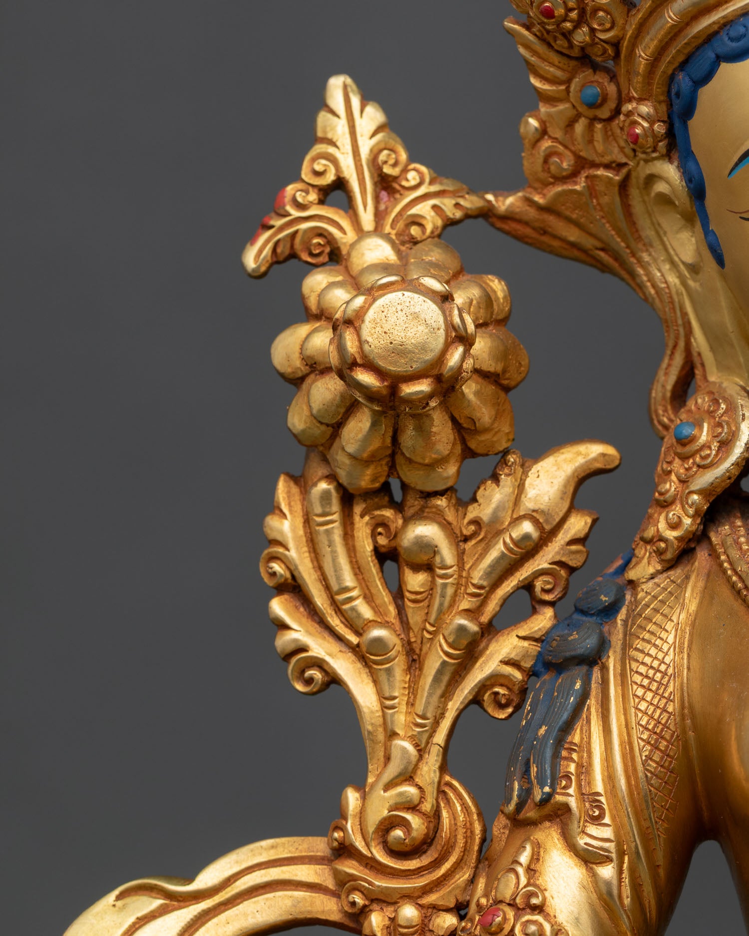 Green Tara Statue | Tibetan Deity of Swift Compassion