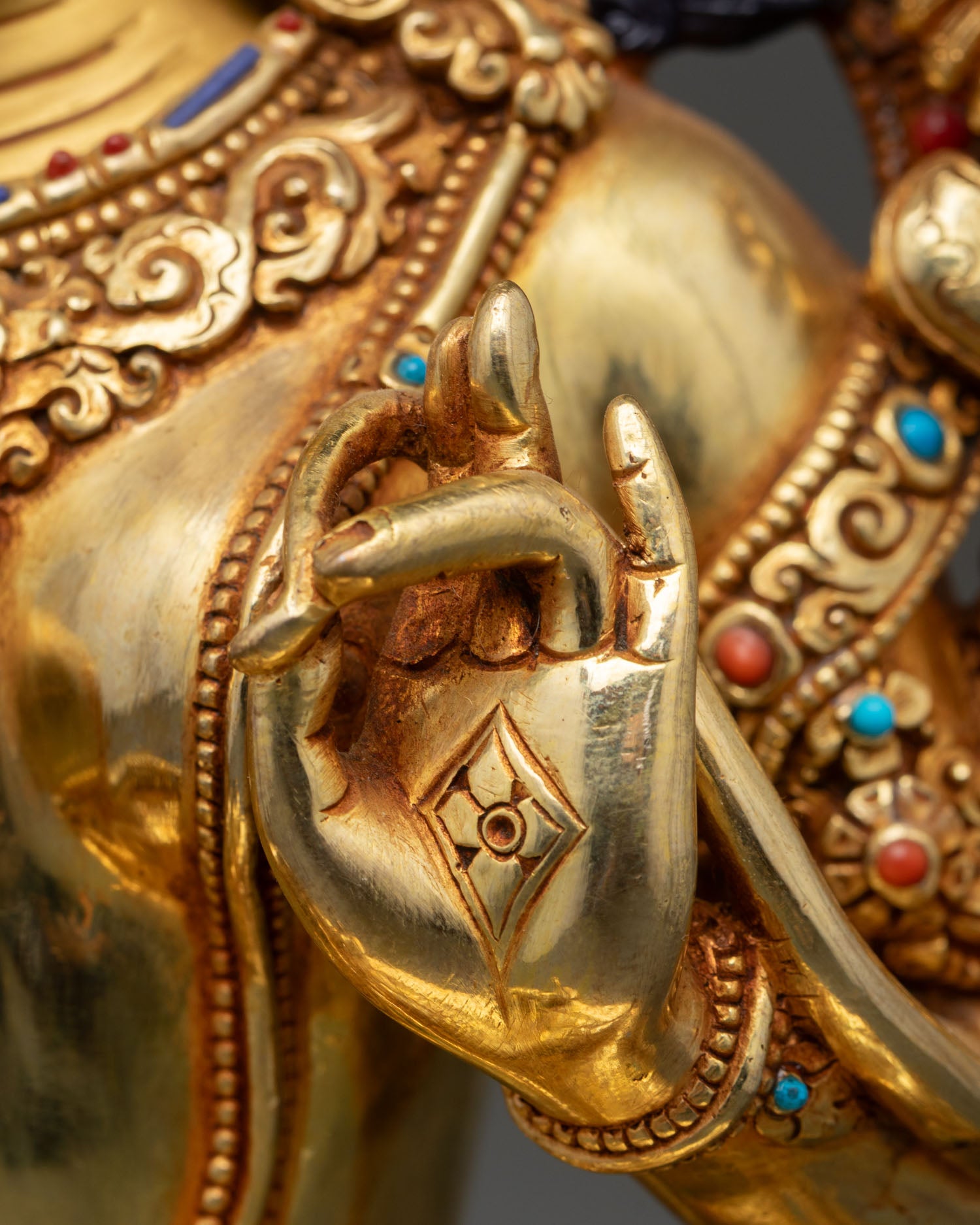 Green Tara Statue | Traditional Tibetan Buddhist Artwork