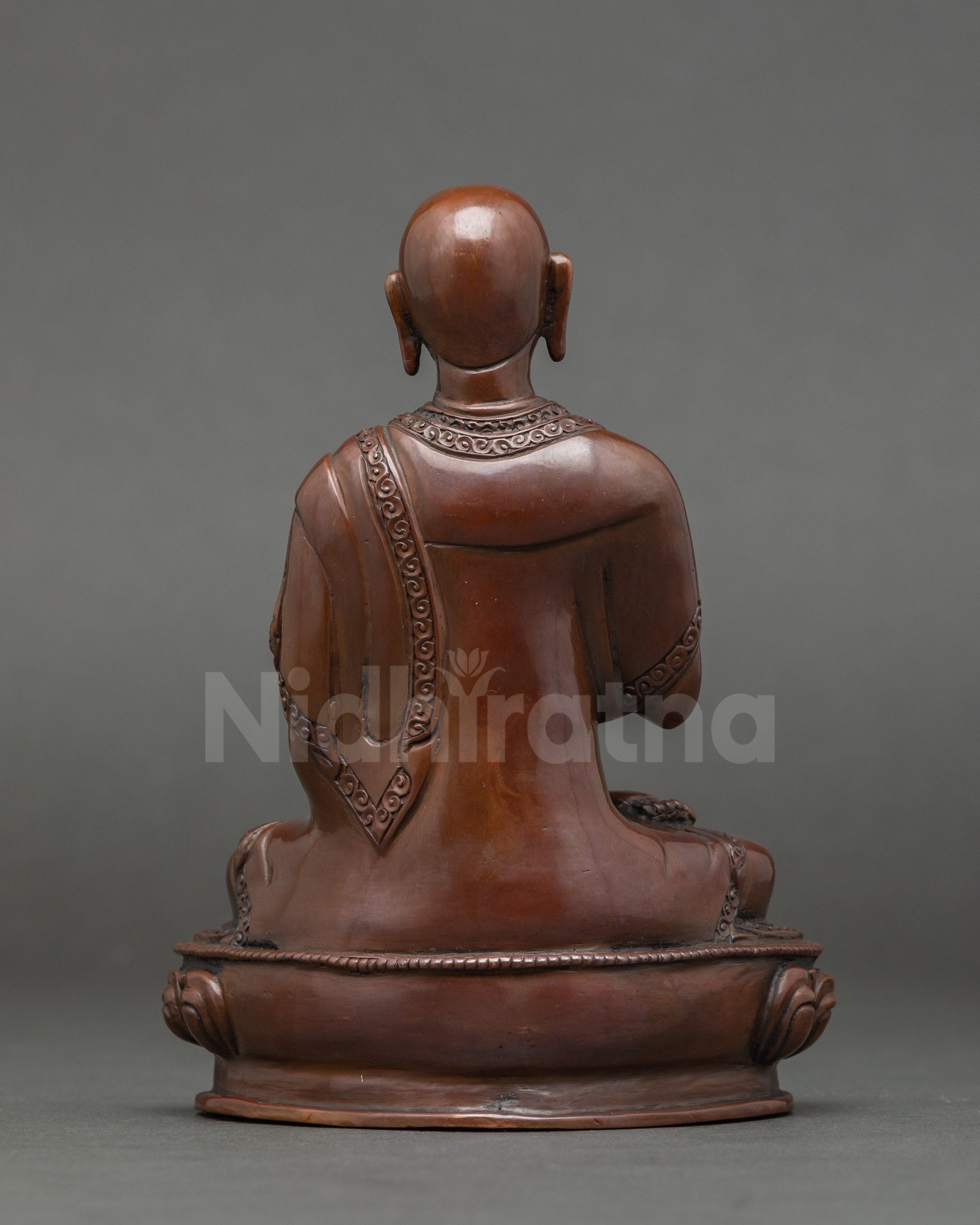 Je Tsongkhapa Statue Set | Himalayan Handcrafted Buddhist Art