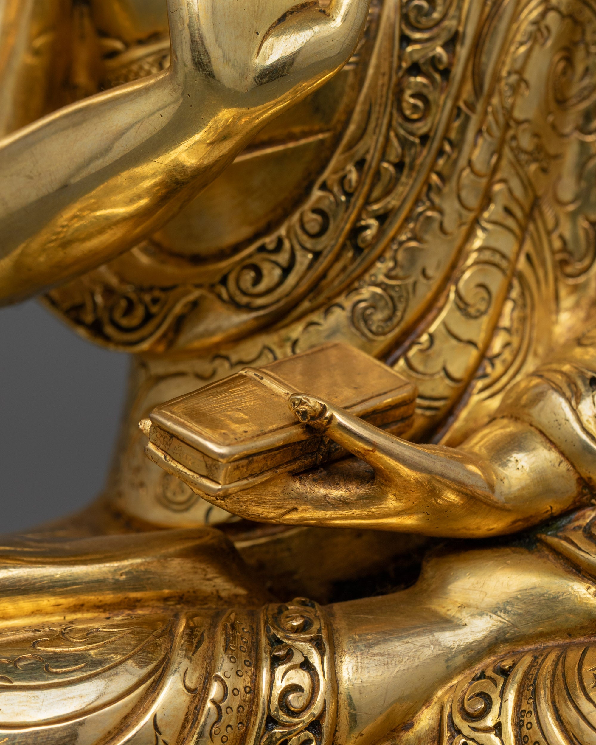 Tibetan Monk Santaraksita Sculpture | Buddhist Teacher of Dharma