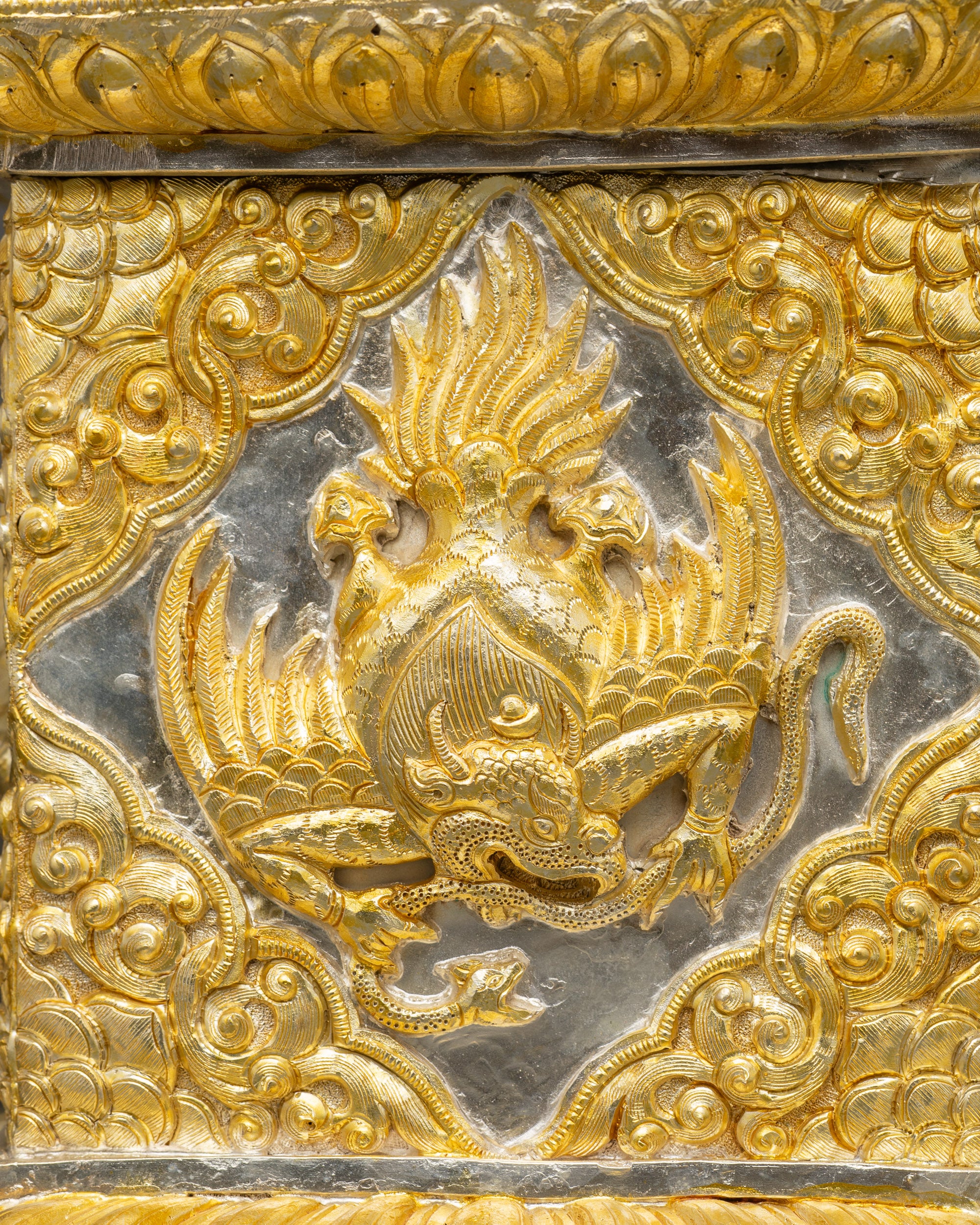 Buddhist Treasure Box for Sacred Ornaments and Jewelry