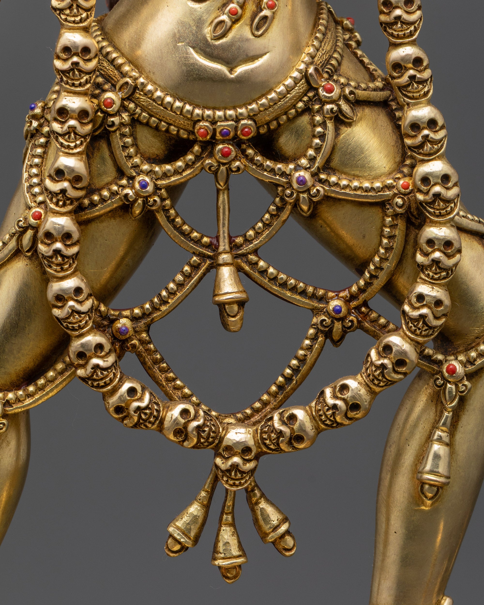 Transcendent Vajrayogini Statue | 24K Gold-Gilded Tantric Goddess