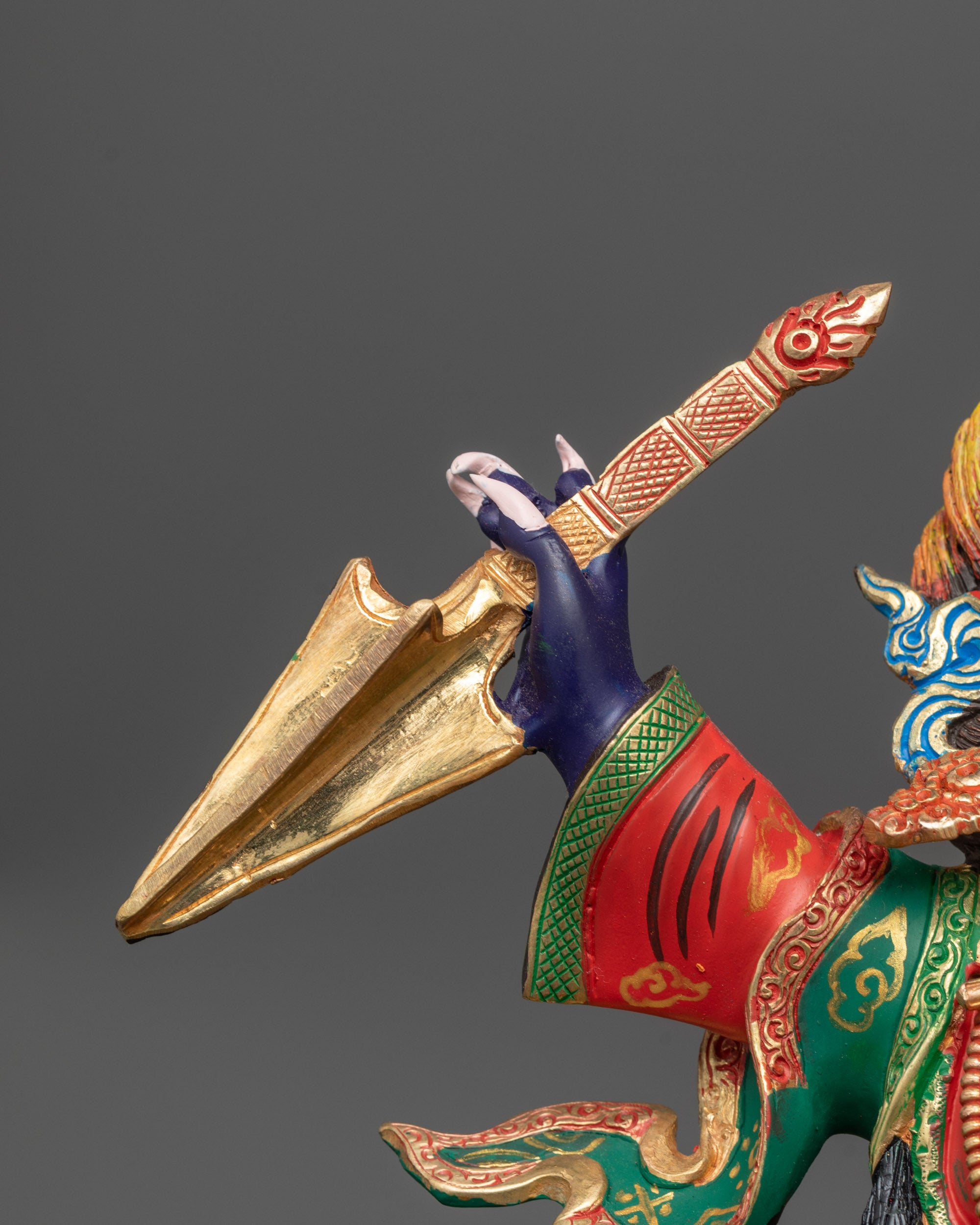Mahakala Bernagchen Statue | Tibetan Protector for Spiritual Energy