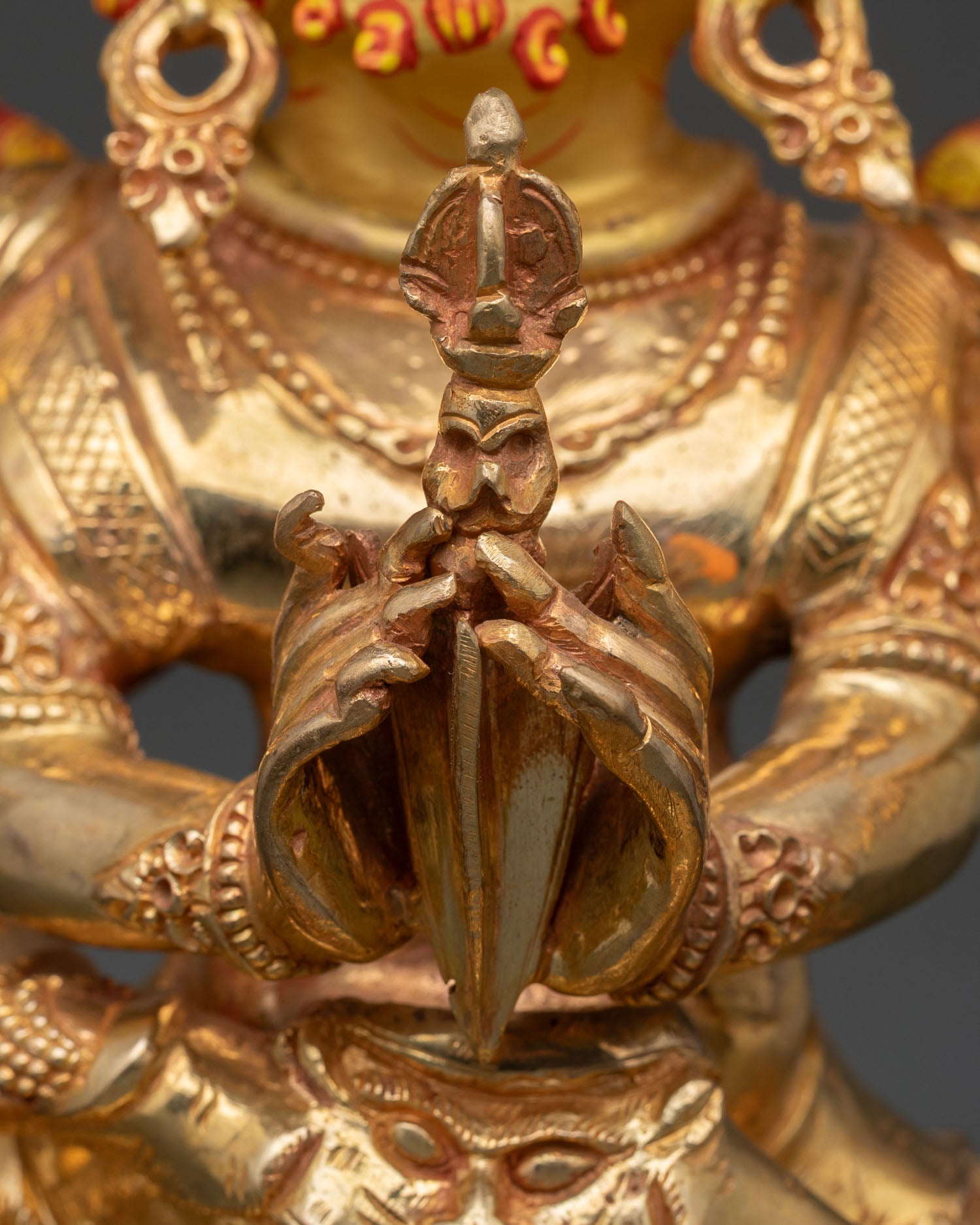 Vajrakilaya Statue | Buddhist Wrathful Deity of Protection