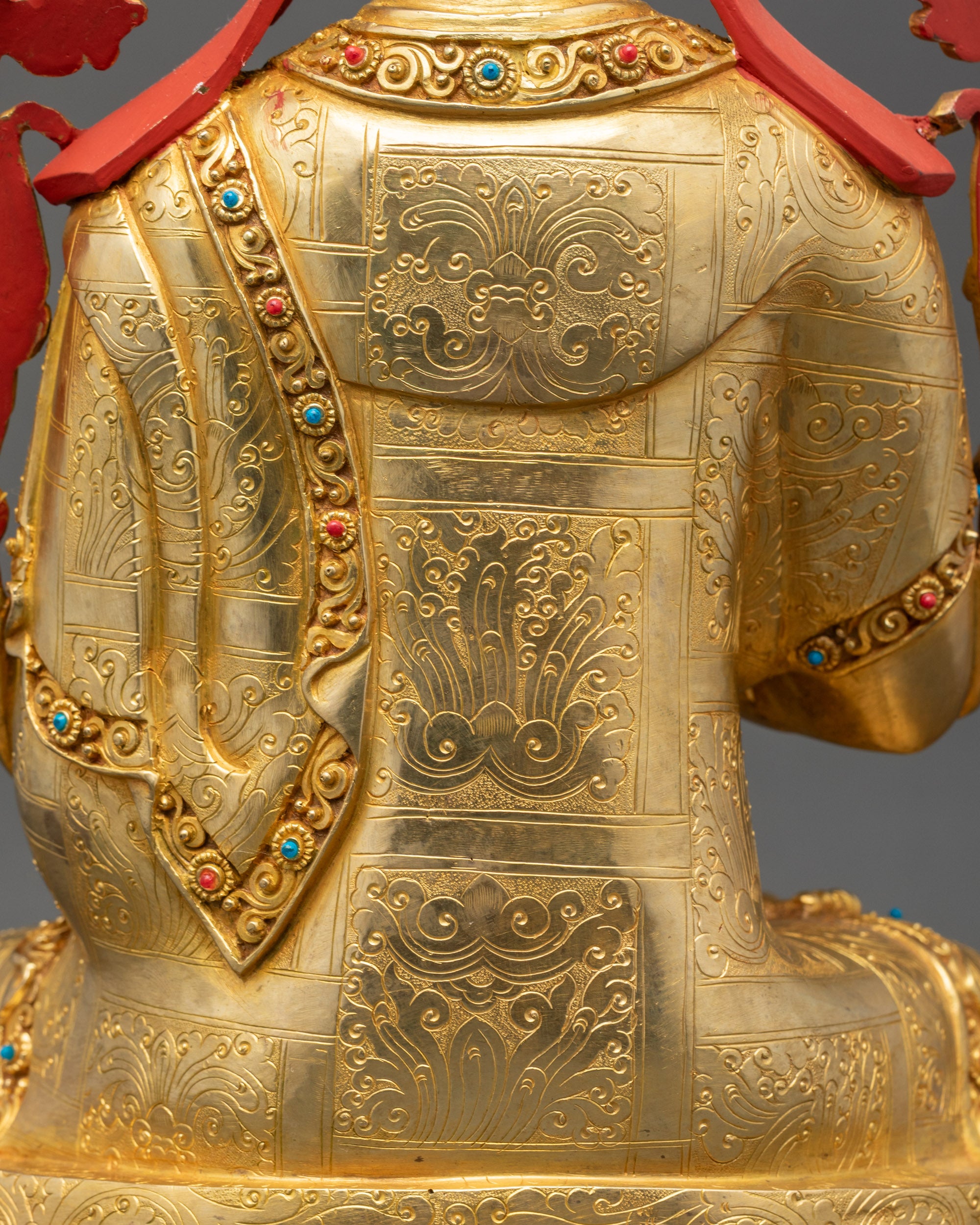 Enlightened Teacher Tsongkhapa Statue | Nepalese Lost-Wax Craft