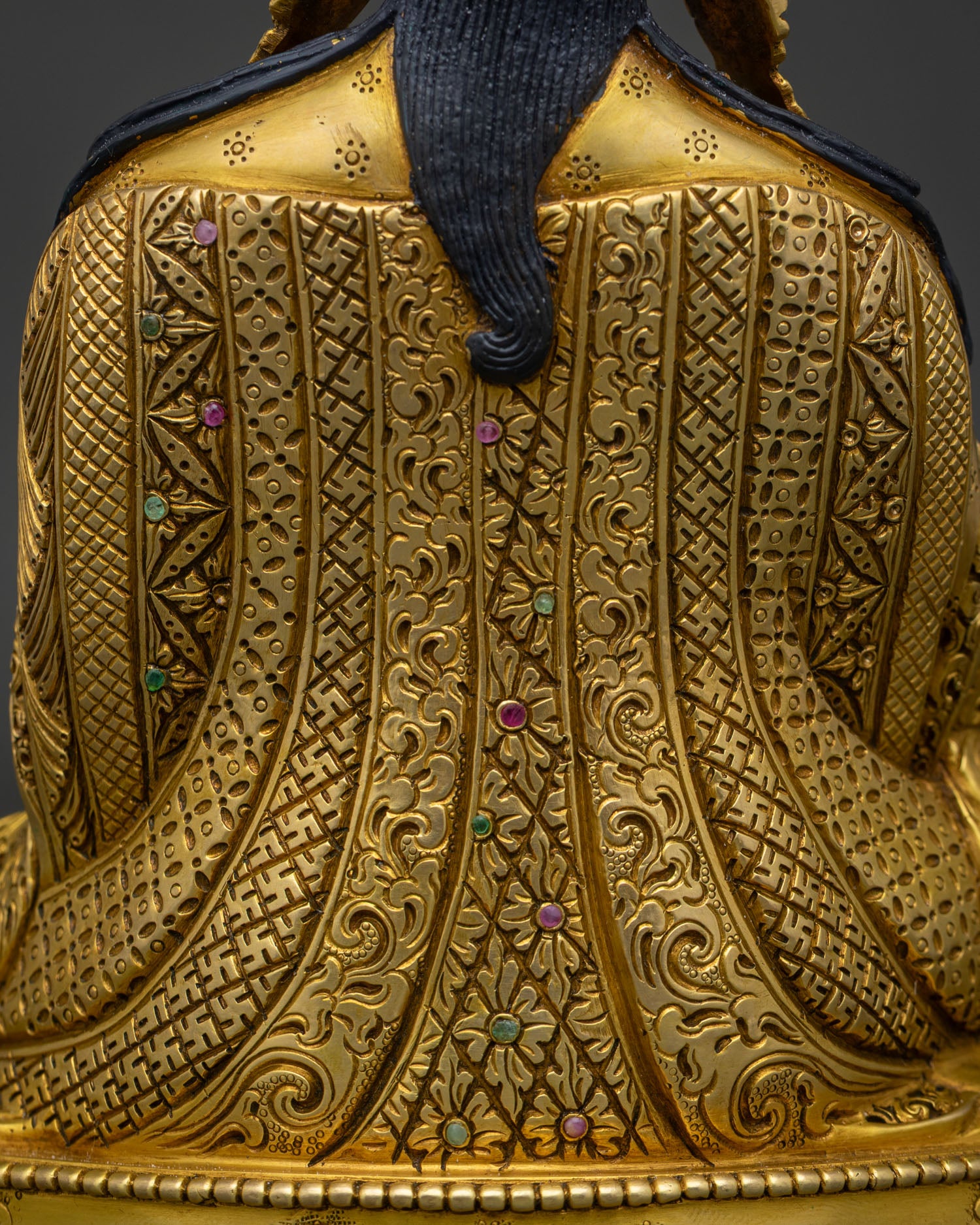 Guru Padmasambhava Statue | Traditional Lost Wax Casting Art