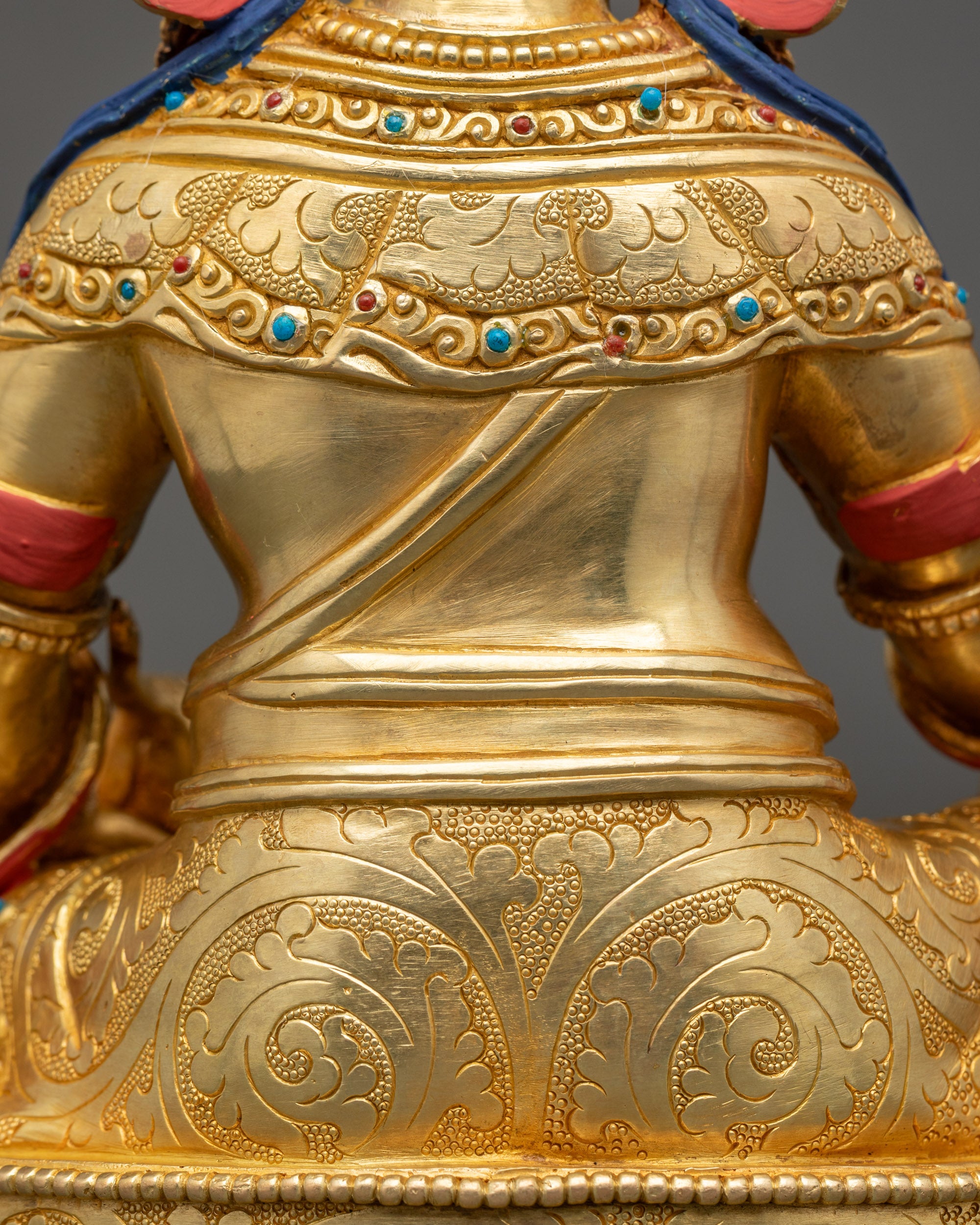 Dzambhala Wealth Deity Statue | Authentic Buddhist Sculpture