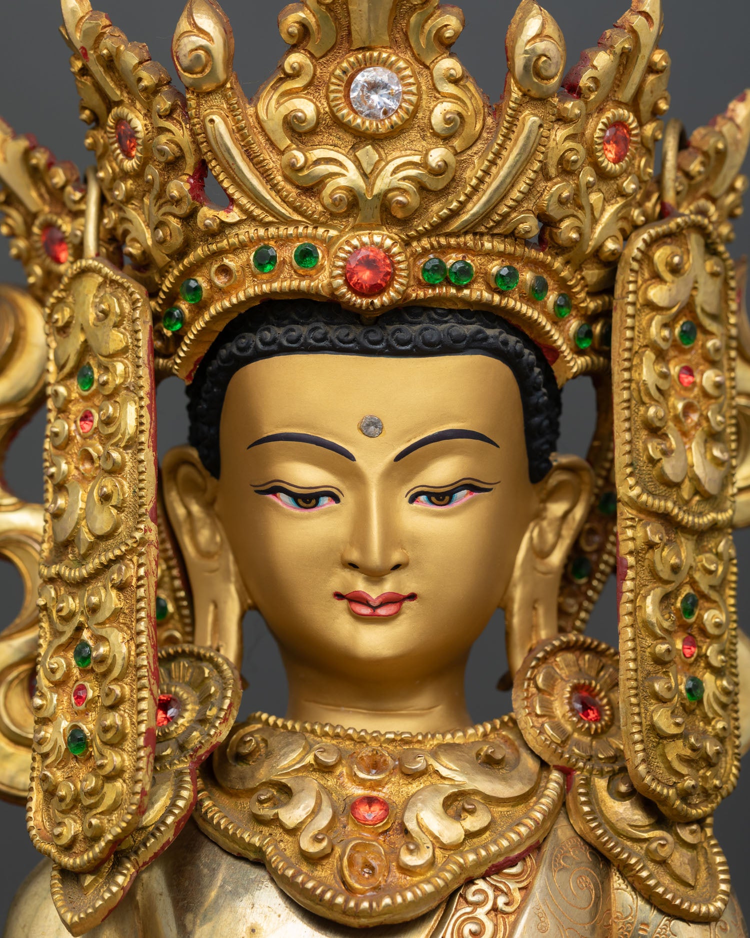 Jowo Rinpoche Statue | Hand-Carved Newari Craftsmanship