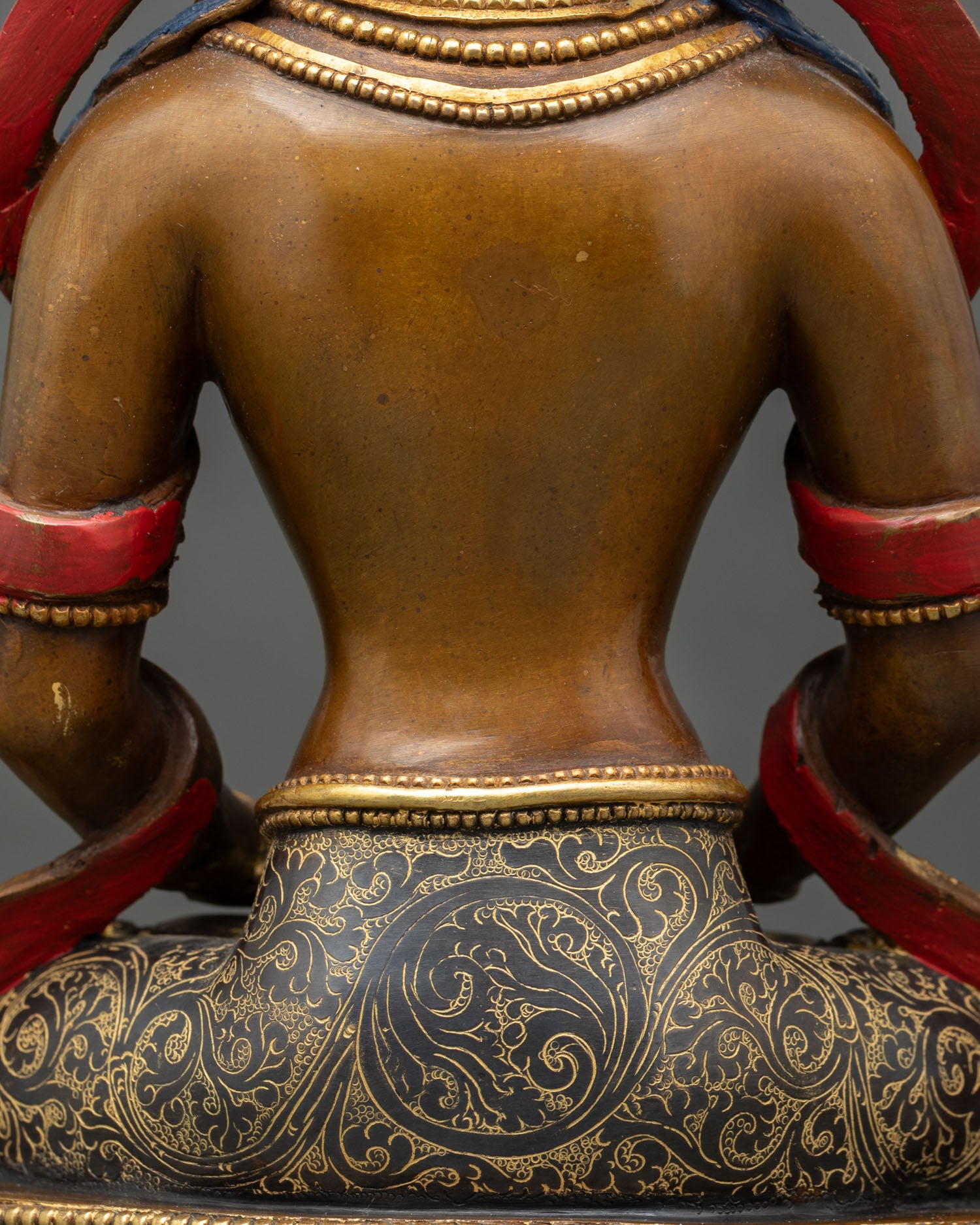 Amitayus – Handmade Copper Statue for Meditation and Altar