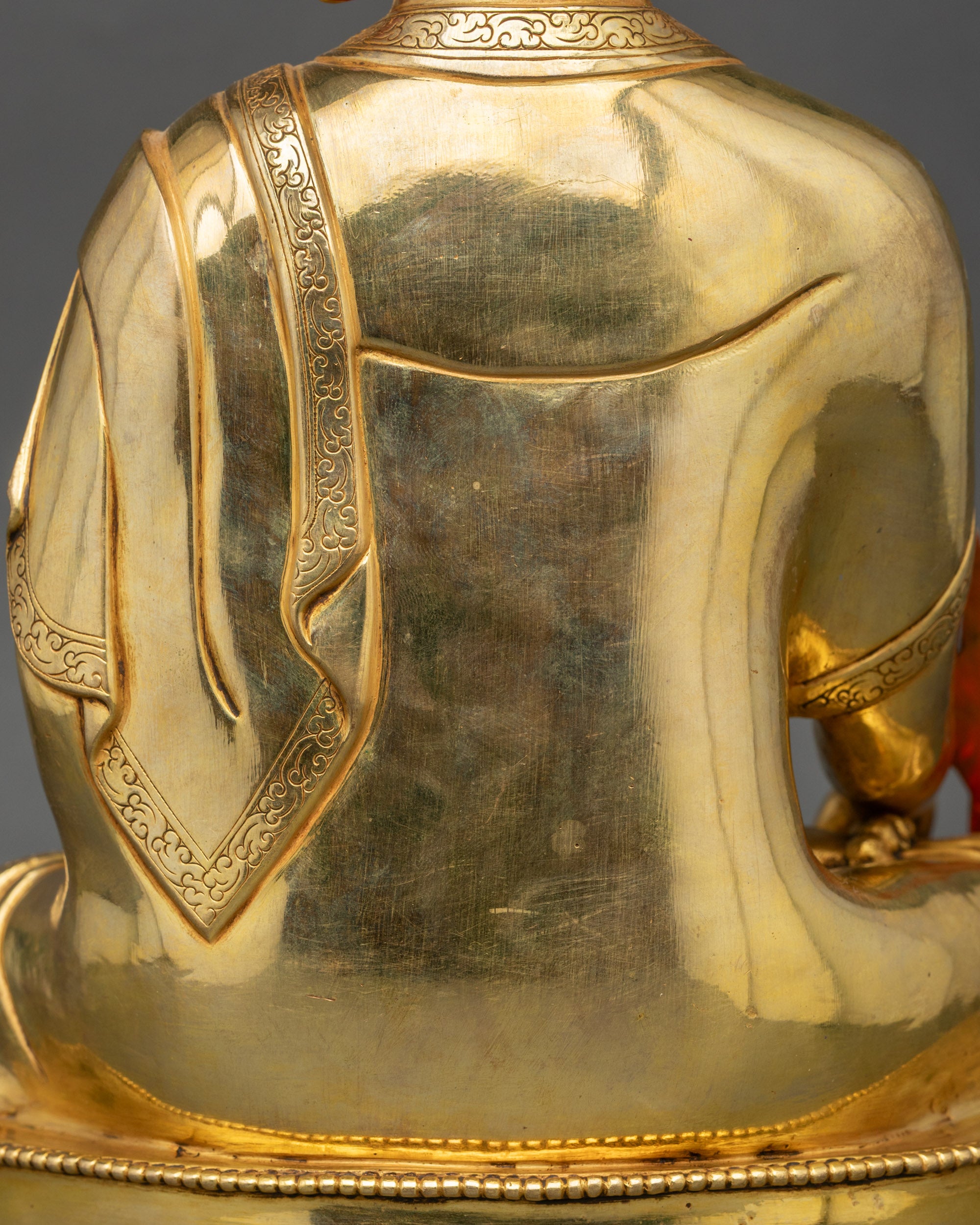 Tibetan Medicine Buddha Statue for Meditation and Spiritual Practice