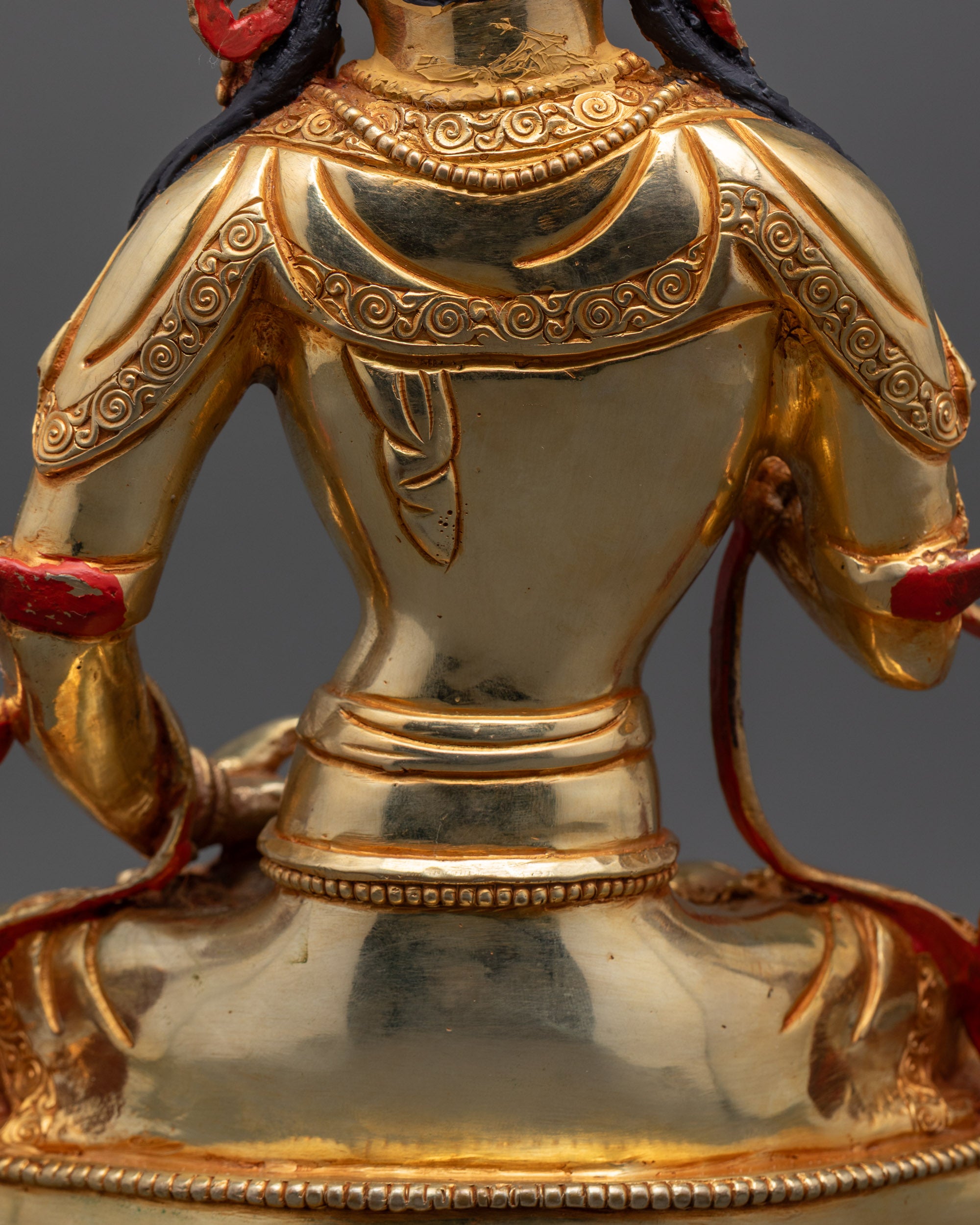 Golden Vajrasattva Statue | Sculpture for Meditation & Spiritual Practice