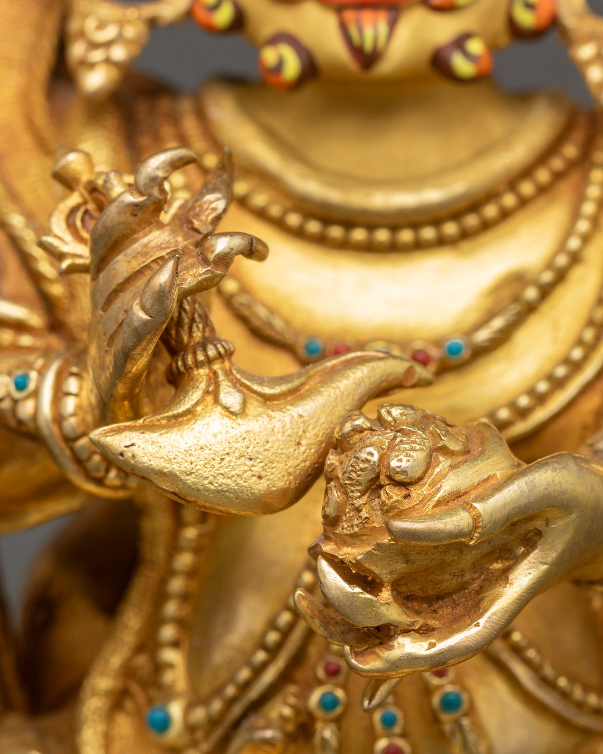 Six Armed Mahakala Statue