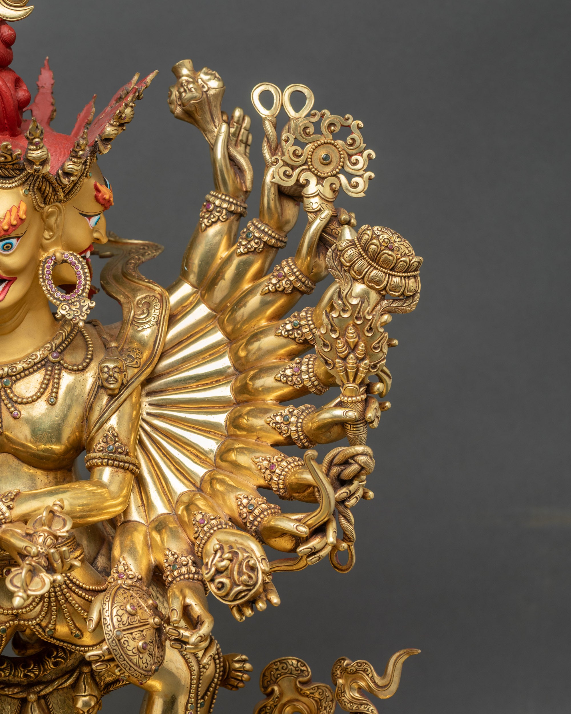 Kalachakra Statue | Buddhist Icon of Time and Enlightenment