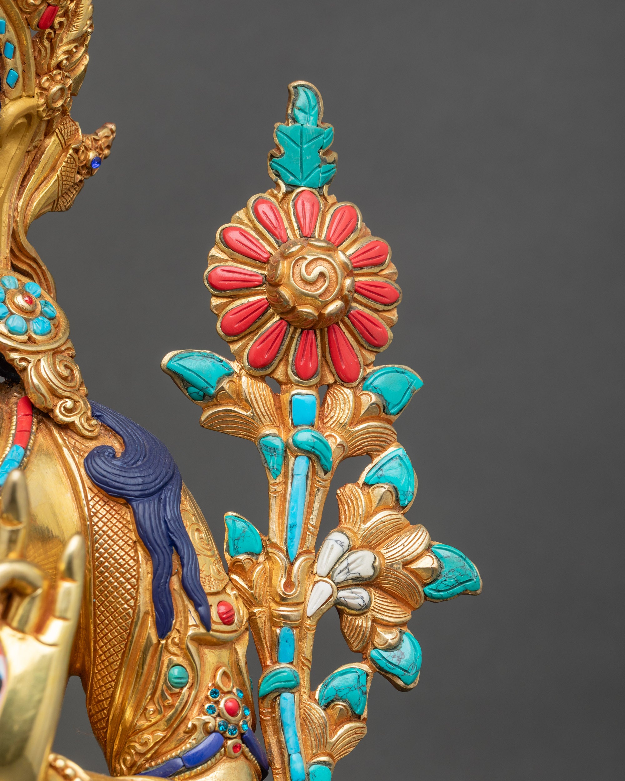 Buy White Tara Statue | Handmade Tibetan Buddhist Sculpture