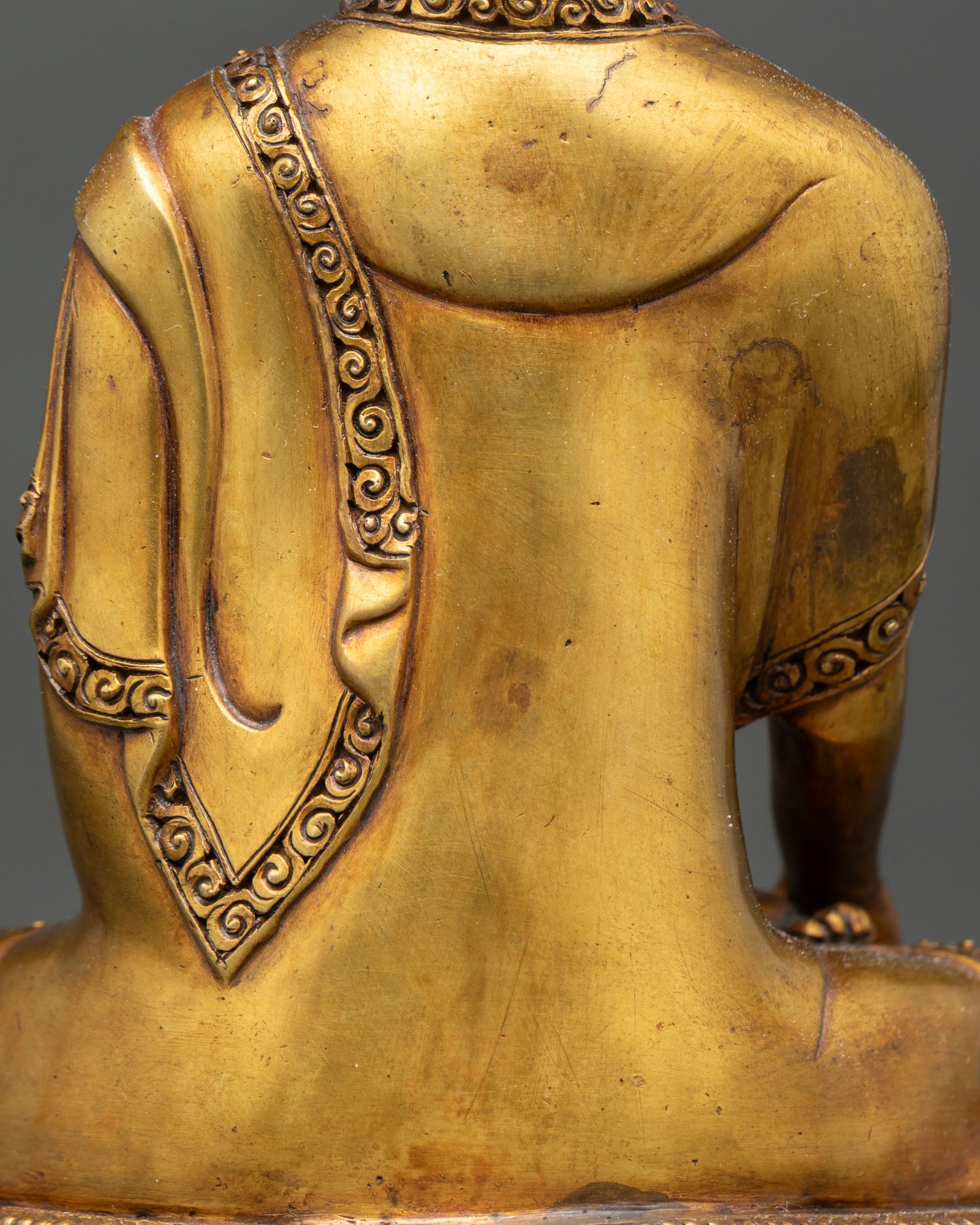 Shakyamuni Buddha Statue | Antique Newari Craftsmanship