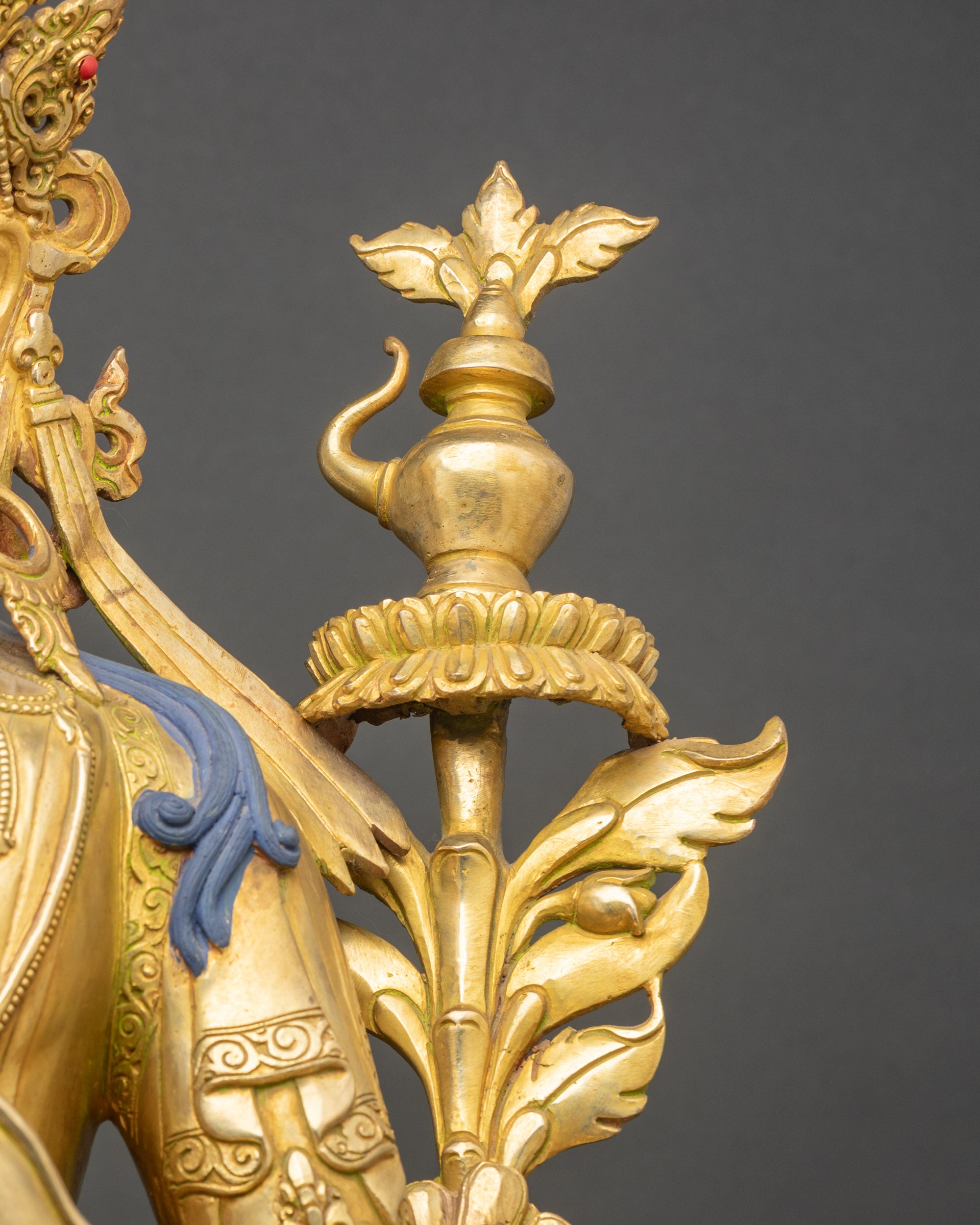 Maitreya Buddha Statue – Himalayan Buddhist Meditation Shrine Decor