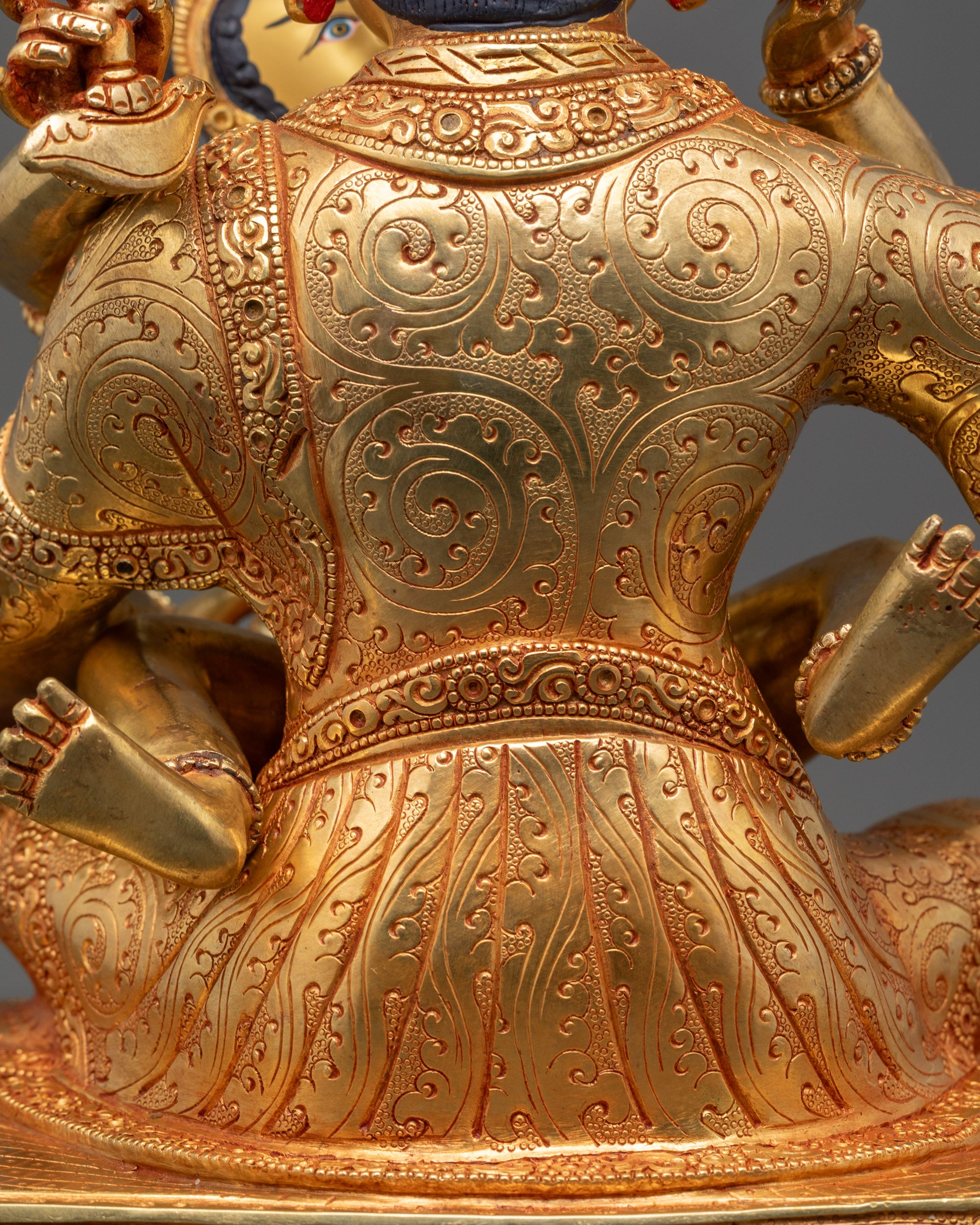 Guru Rinpoche Consort Statue | Traditional Himalayan Craftsmanship