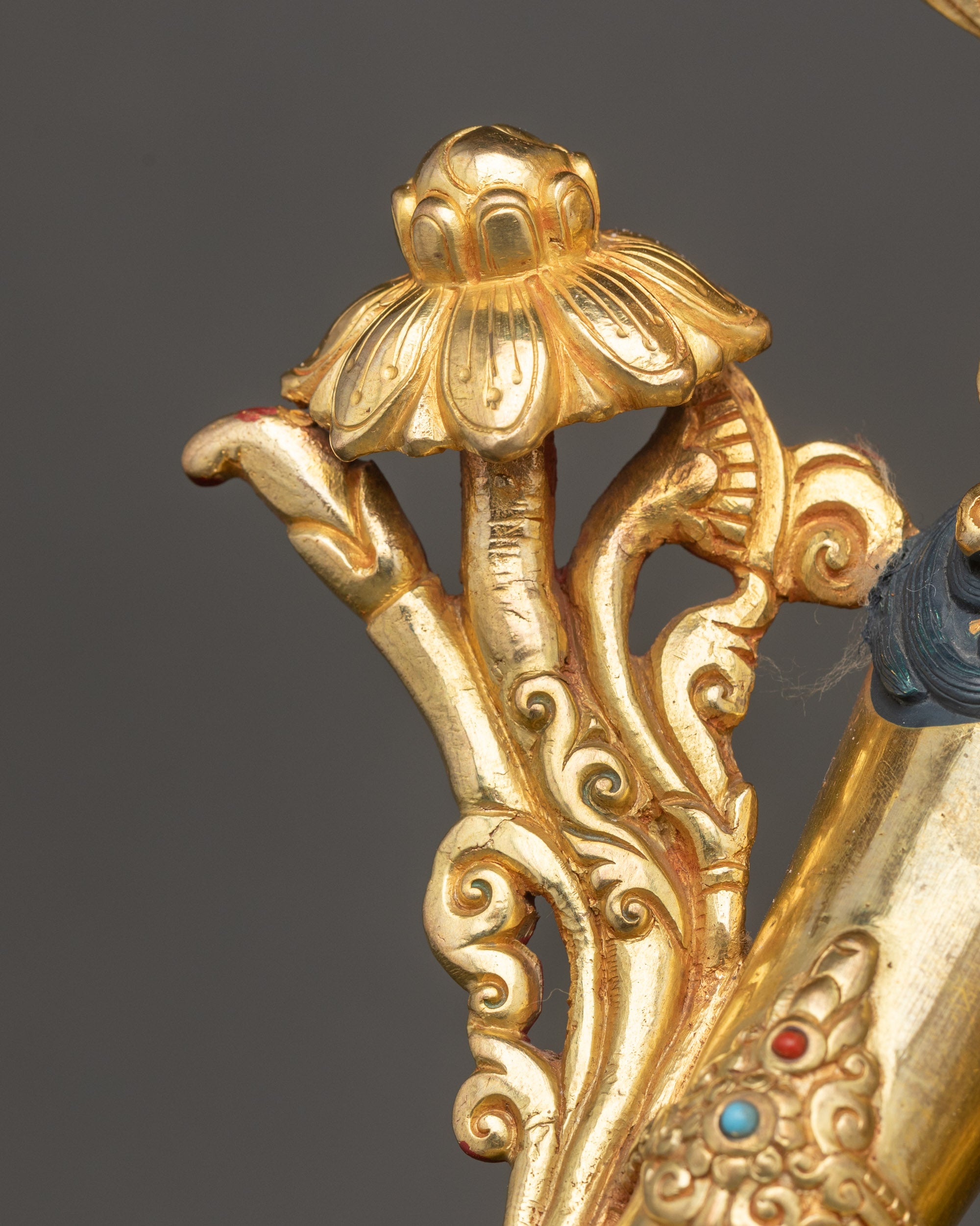 Handmade Green Tara Statue- The Mother Of Liberation