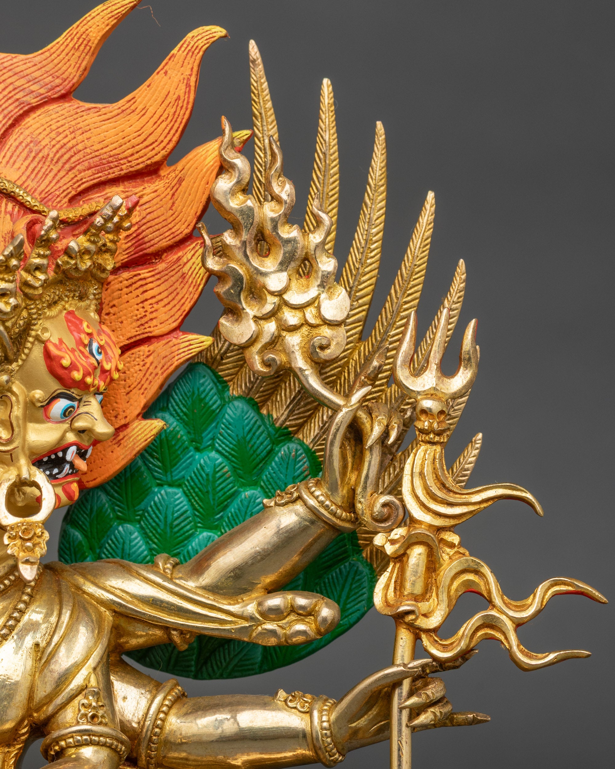 Vajrakilaya Yab-Yum Statue for Protection & Removal of Obstacles