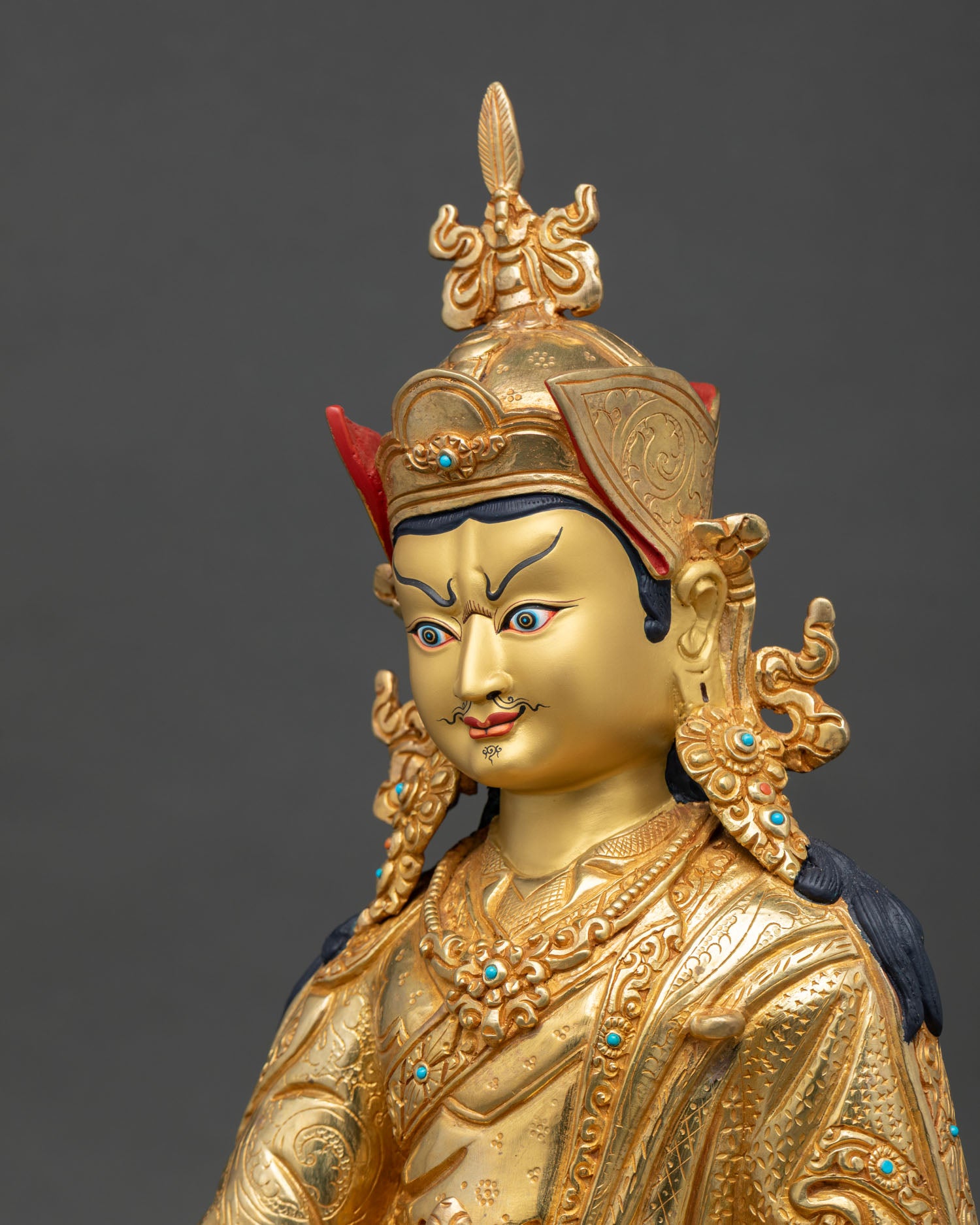Guru Rinpoche Statue - Himalayan Meditation Art