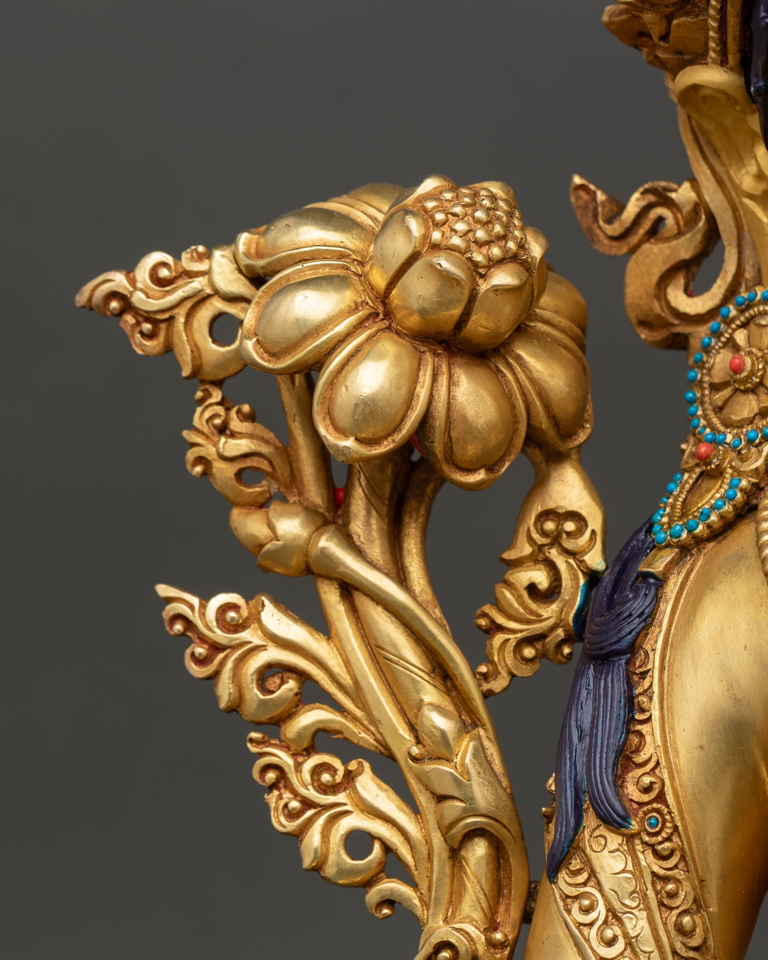 White Tara Statue | Handcrafted Nepalese Spiritual Art