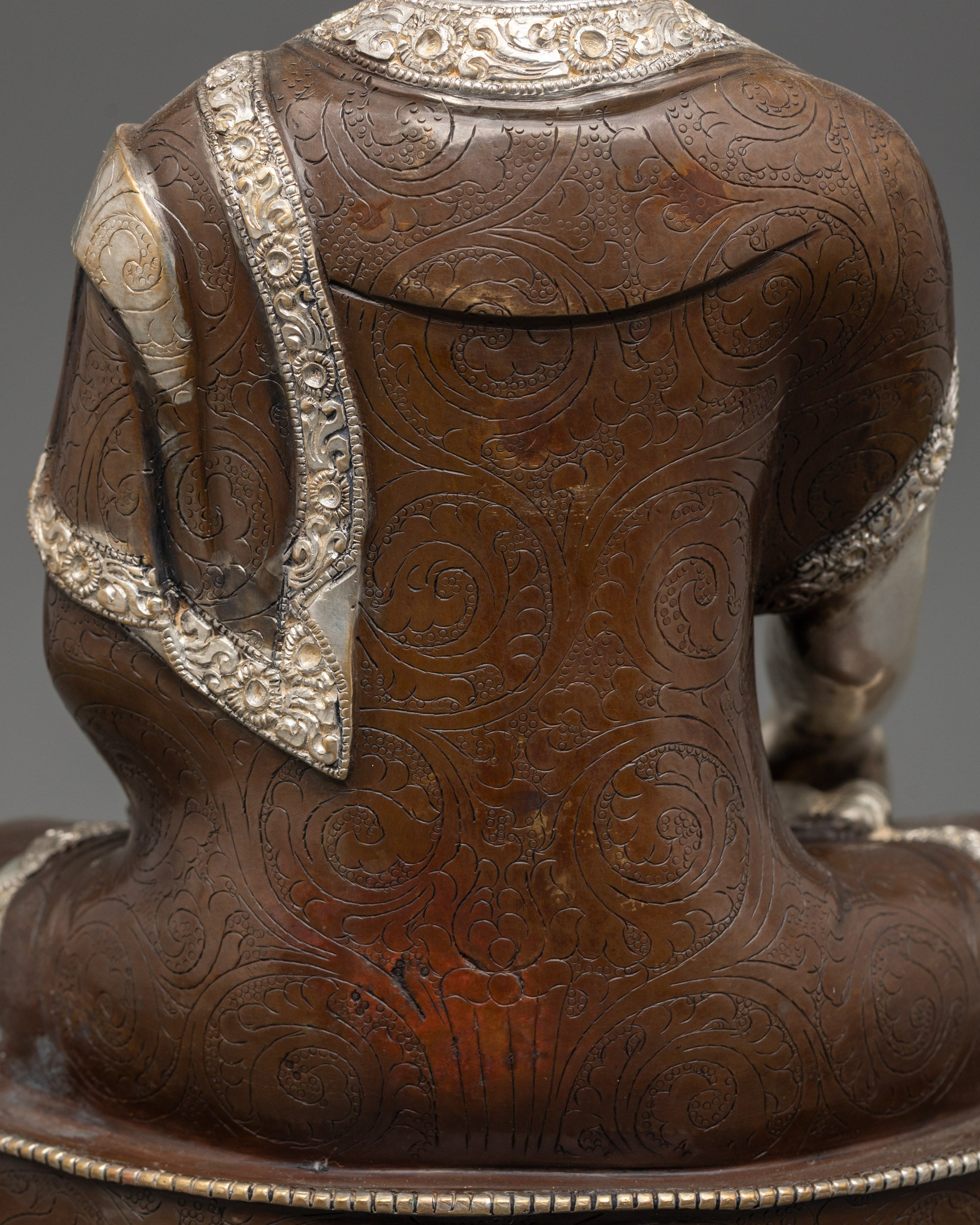 Shakyamuni Buddha Statue | Traditional Lost Wax Crafted Copper Artwork
