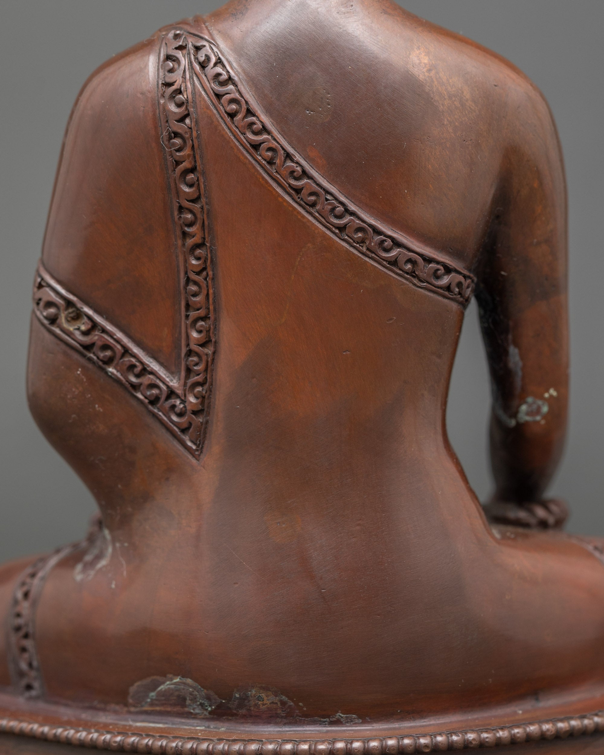 Oxidized Shakyamuni Buddha Statue for Meditation Practice