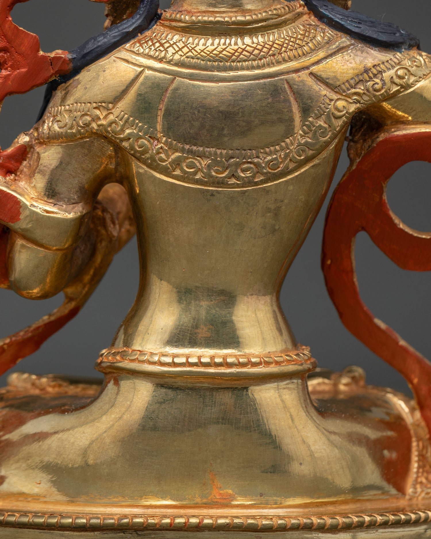 Manjushri Statue | Artisan-crafted Sacred Buddhist Sculpture