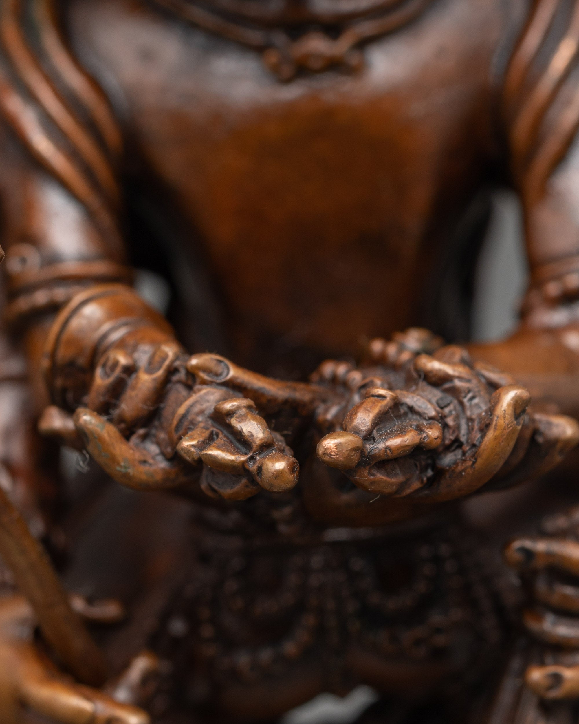 Authentic Chakrasamvara Statue | Machine-Crafted Buddhist Sculpture