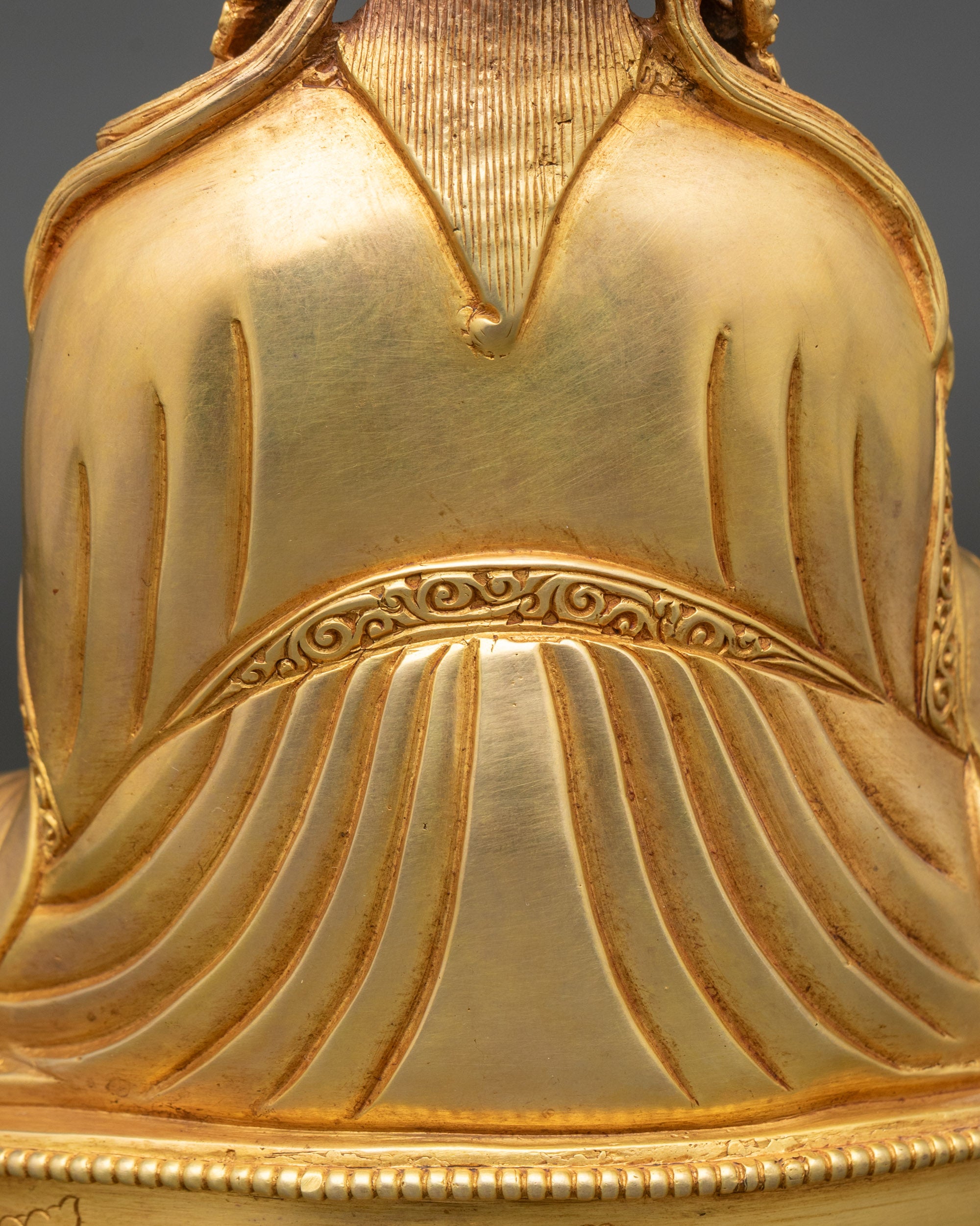 Divine Guru Rinpoche Statue | Hand-Carved Nepalese Artwork